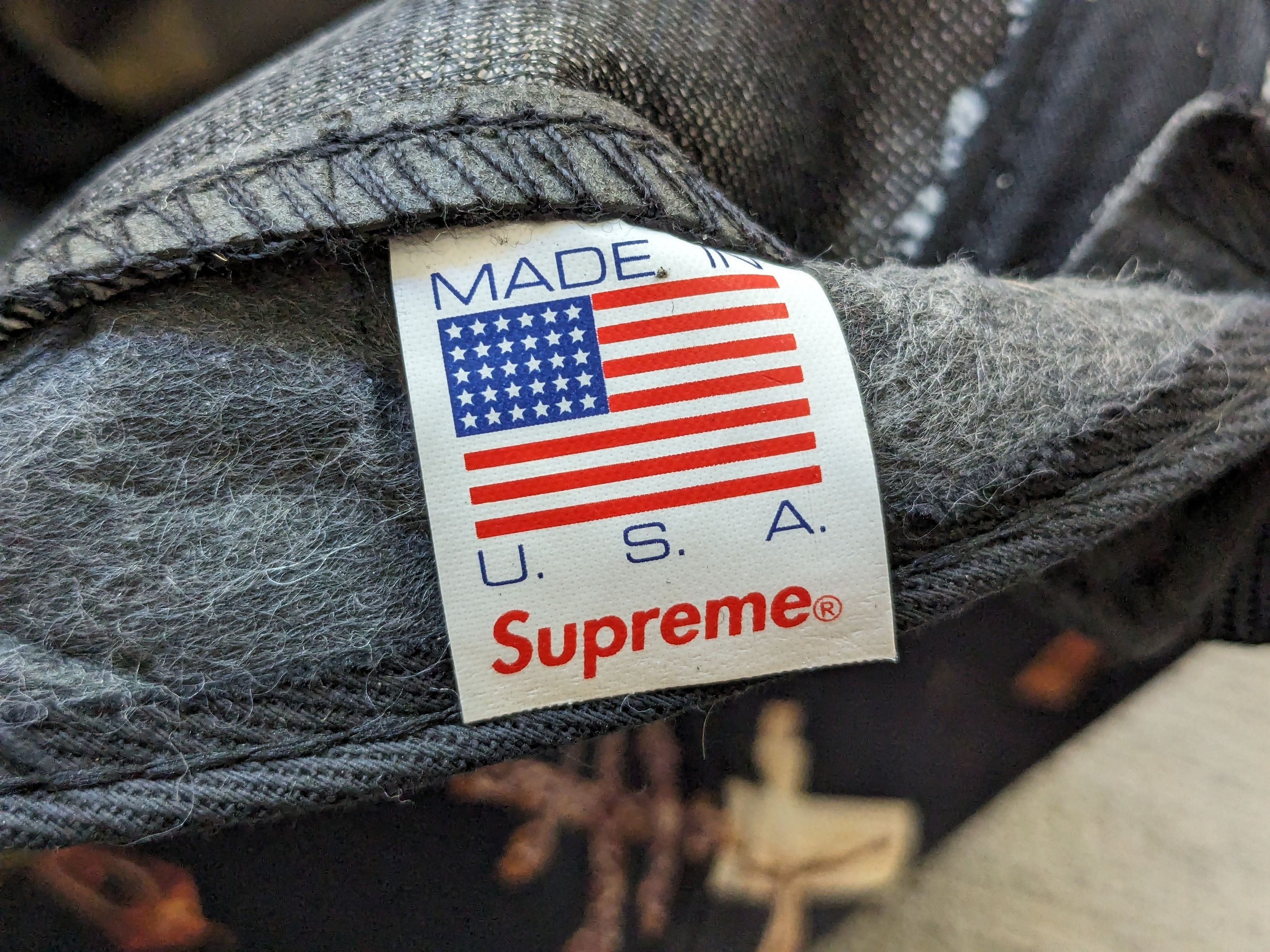 Supreme Supreme Crosses Camp Hat Black SS/13 Bogo Box Logo Size ONE SIZE - 10 Thumbnail
