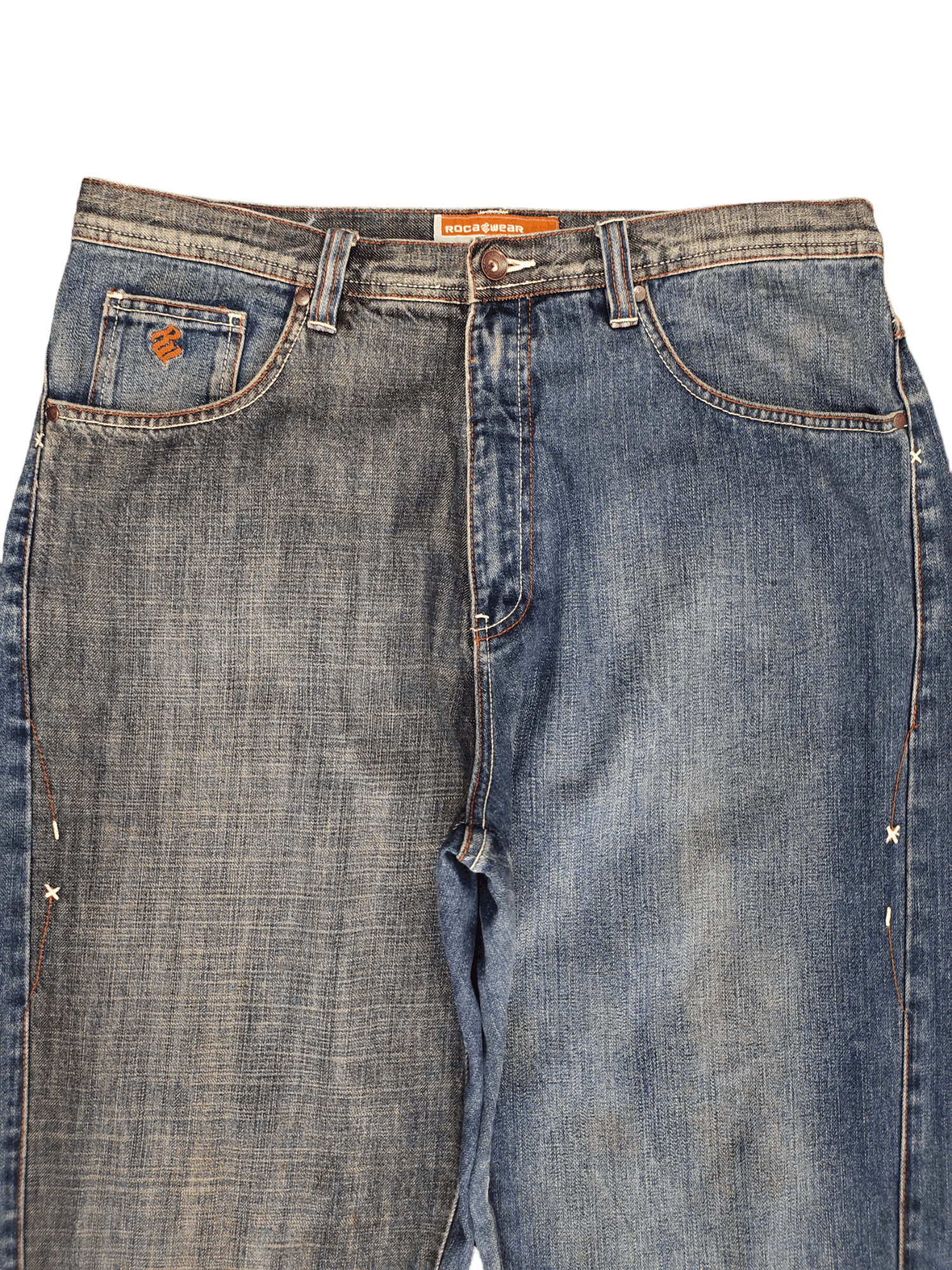 Rocawear Baggy Jeans Rocawear Denim Wide Loose Y2k Streetwear Jnco Size US 36 / EU 52 - 10 Thumbnail