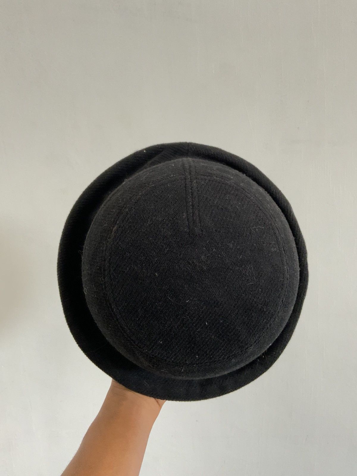 Japanese Brand Velvet Avant Garde Black Outdoor Hat Size ONE SIZE - 6 Thumbnail