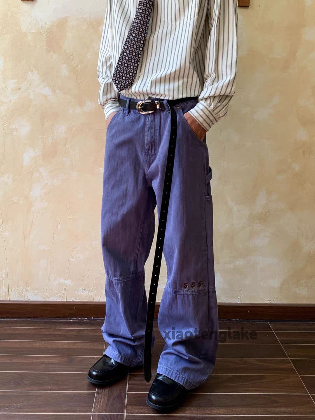 Vintage xtl washed faded vintage loose baggy workwear pants Size US 32 / EU 48 - 10 Thumbnail