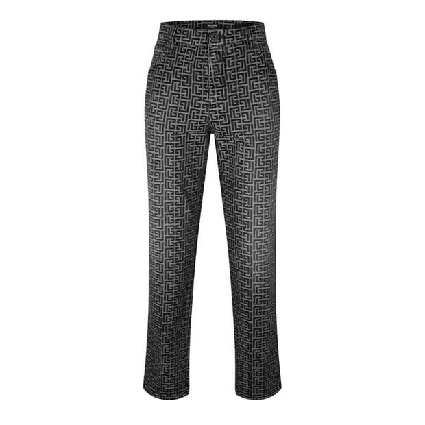image of Balmain O1G2R1Mq0324 Denim Jeans In Black, Men's