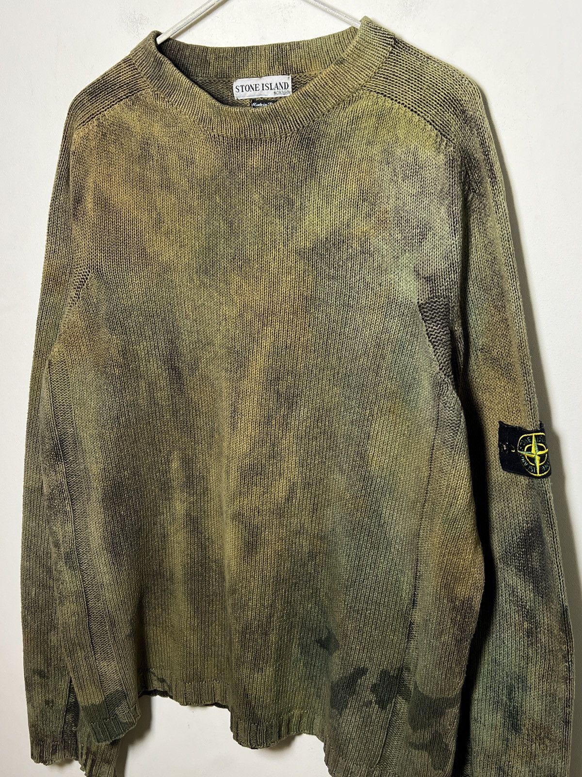 Stone Island stone island y2k painters sweater 1/1 vintage Size US XL / EU 56 / 4 - 5 Thumbnail