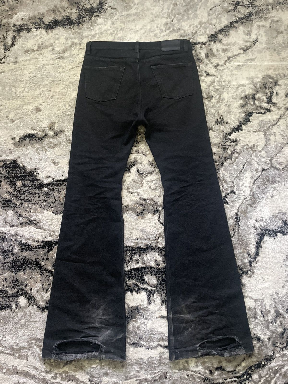 Balenciaga Balenciaga FW22 Lost Tape Black Denim Size US 30 / EU 46 - 3 Thumbnail