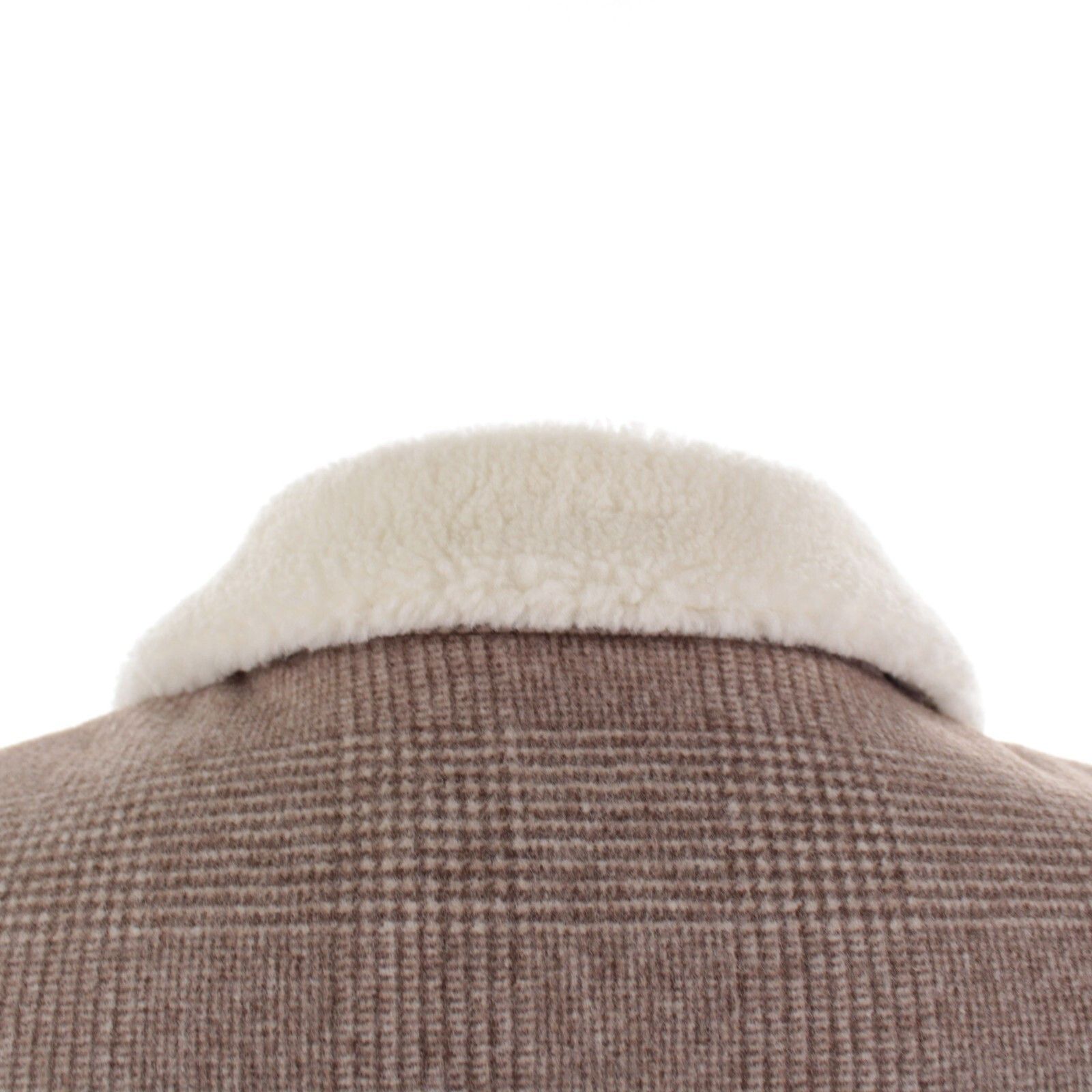 Luciano Barbera Luciano Barbera Overshirt Size M US In Beige Wool Size US M / EU 48-50 / 2 - 6 Thumbnail