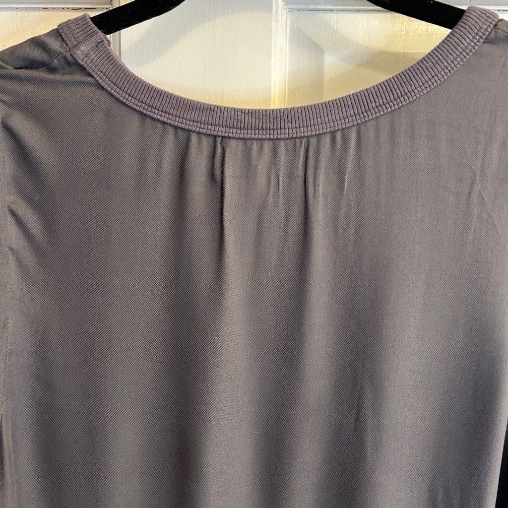 Anthropologie Women's Cloth & Stone Tank Top, Size M, Gray hi/low Size M / US 6-8 / IT 42-44 - 4 Thumbnail