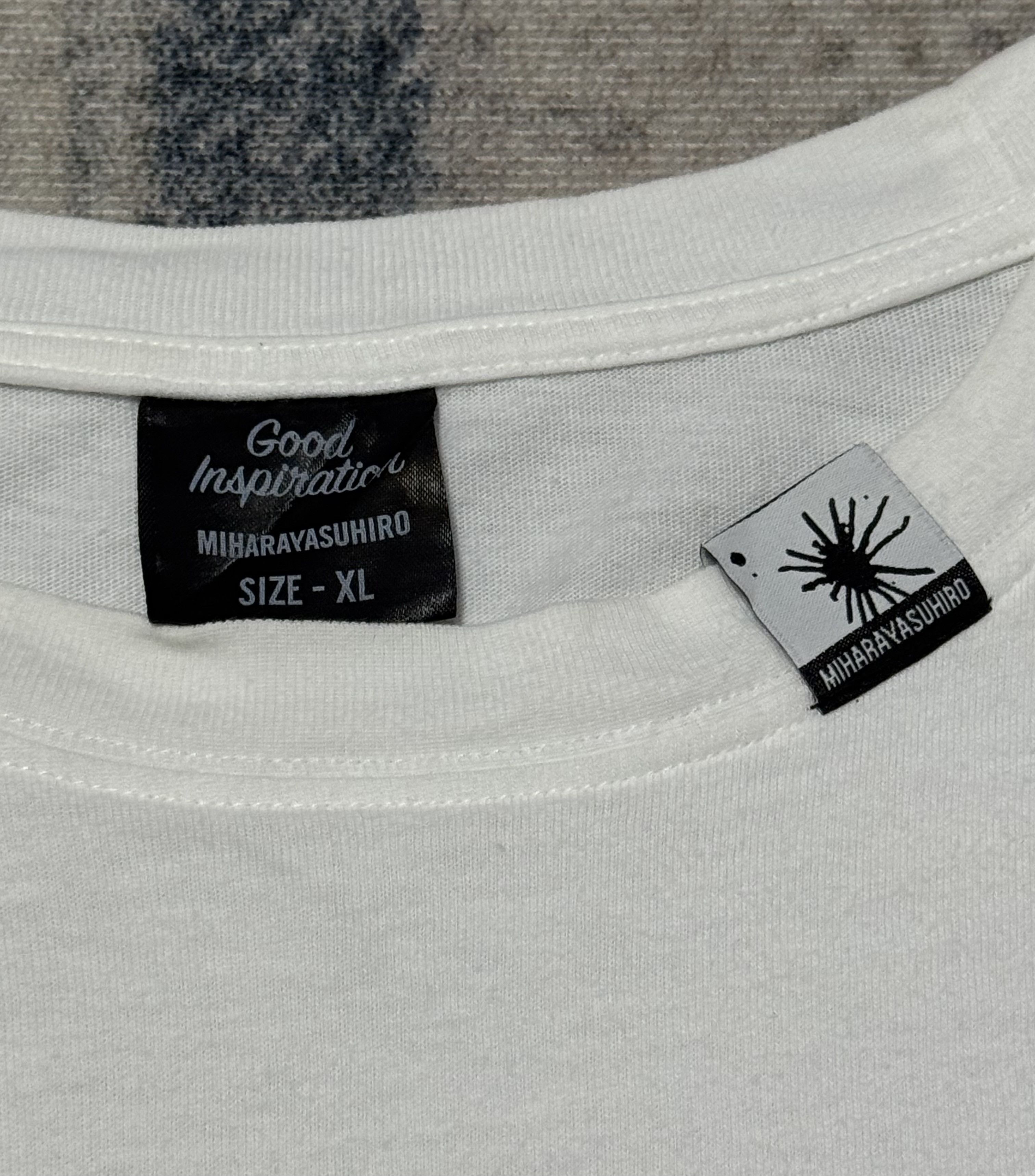 Maison MIHARA YASUHIRO MIHARAYASUHIRO Good Inspiration Pizza-La T-Shirt Size US XL / EU 56 / 4 - 5 Thumbnail
