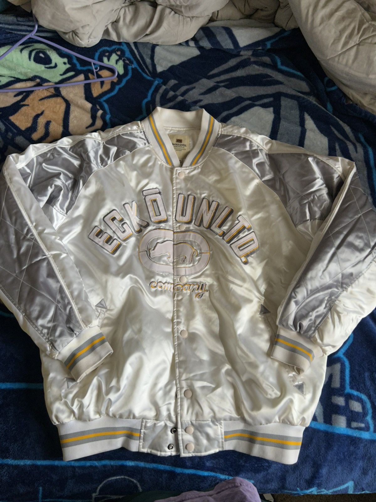 Ecko Unltd. × Vintage ECKO UNLTD. VARSITY JACKET Size US XL / EU 56 / 4 - 1 Thumbnail