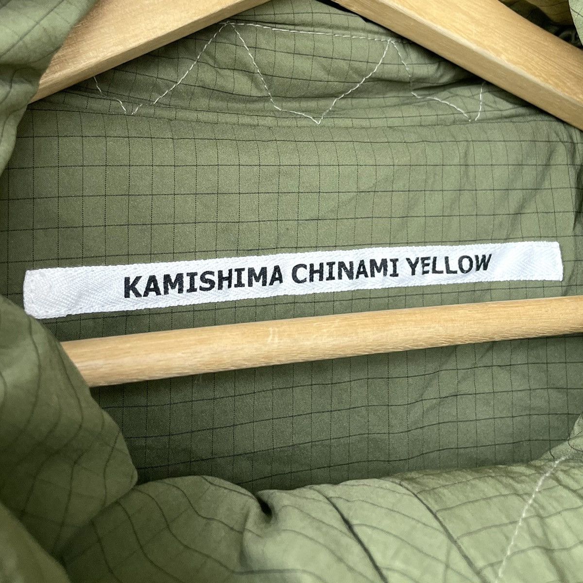 Japanese Brand Kamishima Chinami Yellow KCY Japan Designer Parka Jacket Size M / US 6-8 / IT 42-44 - 16 Thumbnail