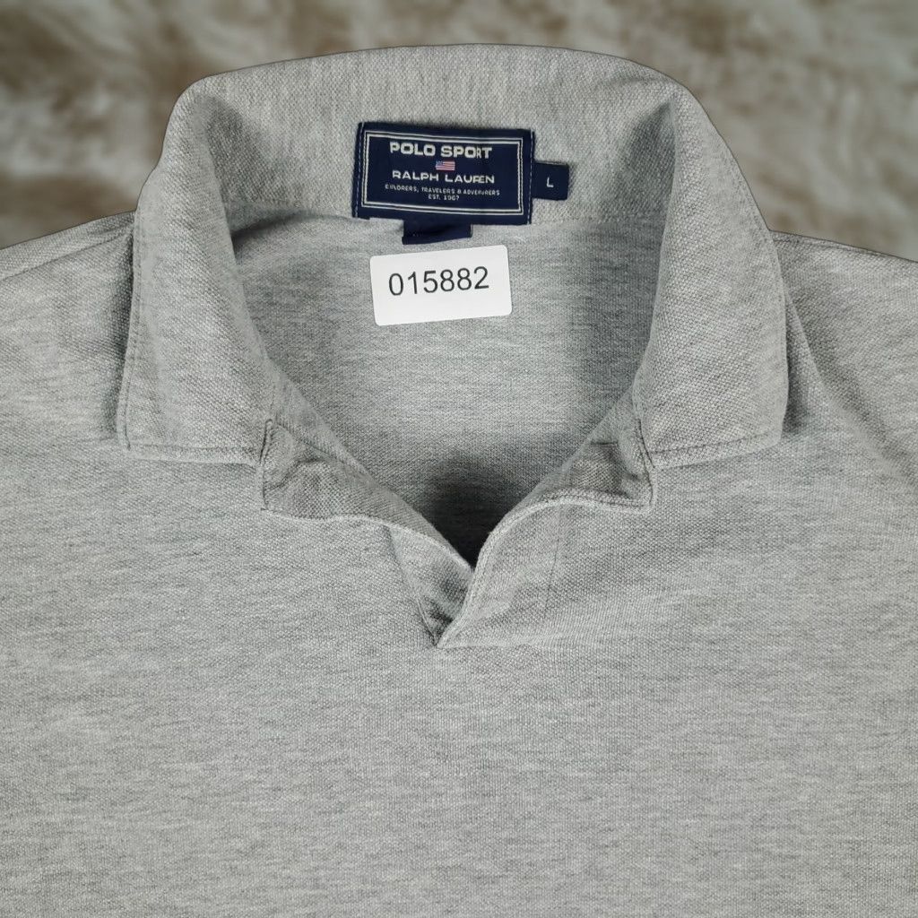 Ralph Lauren Ralph Lauren Polo Shirt Mens Large Gray Short Sleeve Casual Golf Size US L / EU 52-54 / 3 - 1 Thumbnail