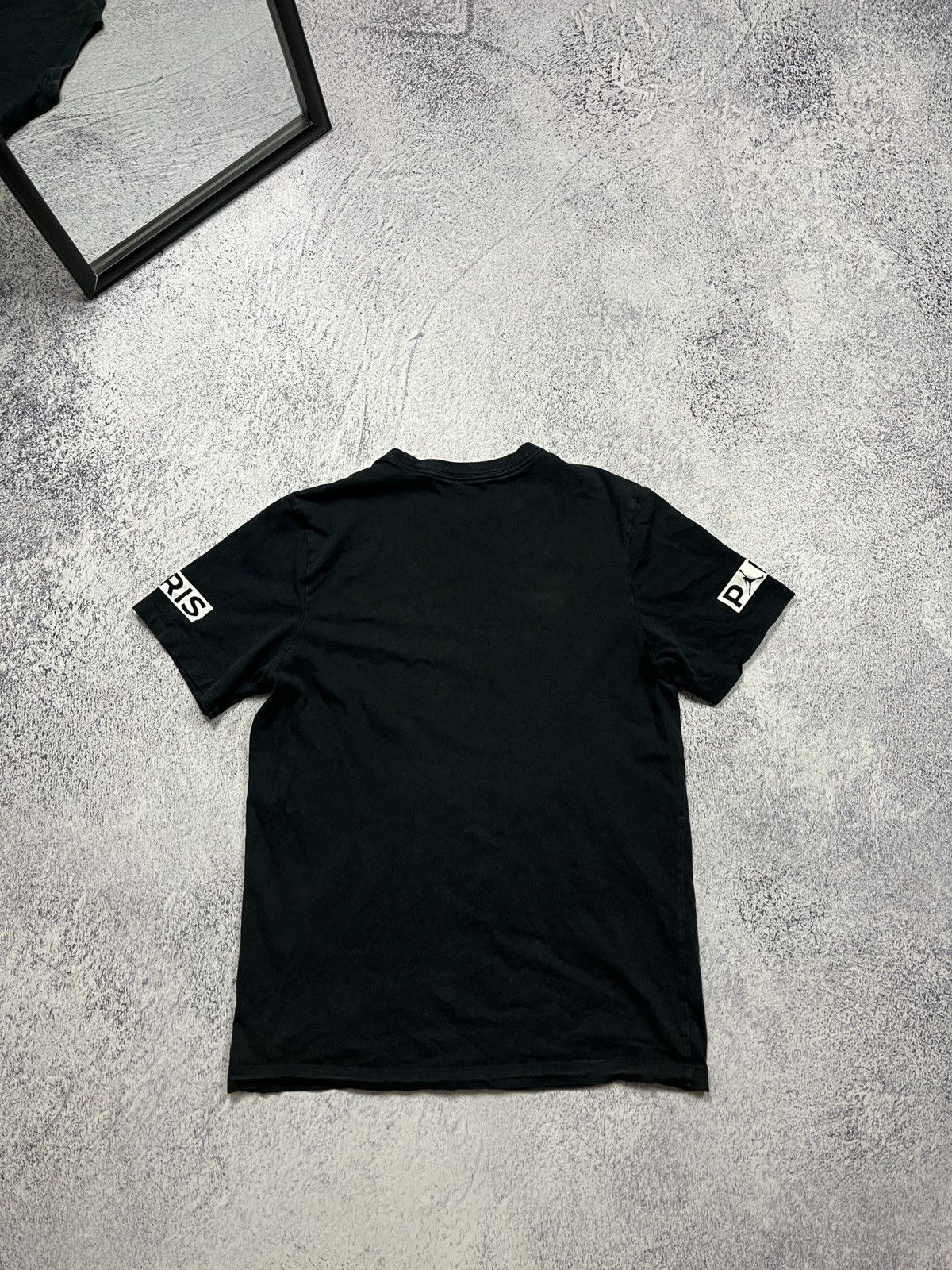 Jordan Brand Jordan Paris Saint Germain Big Logo T Shirt Drill Hype Y2k Size US M / EU 48-50 / 2 - 11 Thumbnail