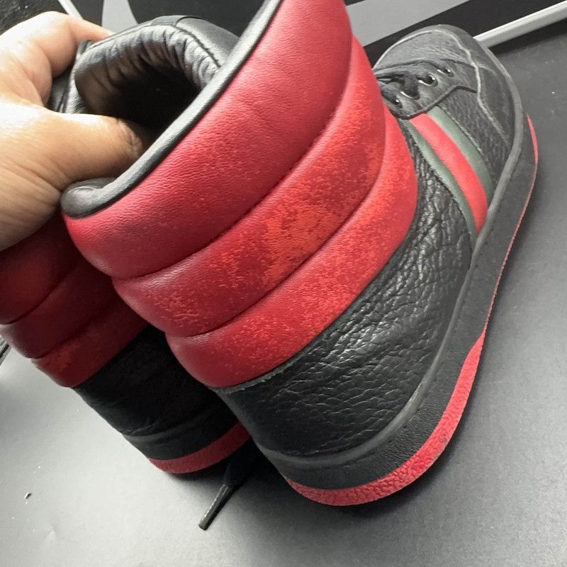 Gucci Gucci Ronnie High-Top Sneakers in Black and Red -2508 Size US 9.5 / EU 42-43 - 6 Thumbnail