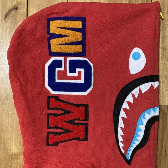 Bape 2010 BAPE Neon Shark Full Zip Hoodie a bathing ape NIGO Size US XL / EU 56 / 4 - 4 Thumbnail