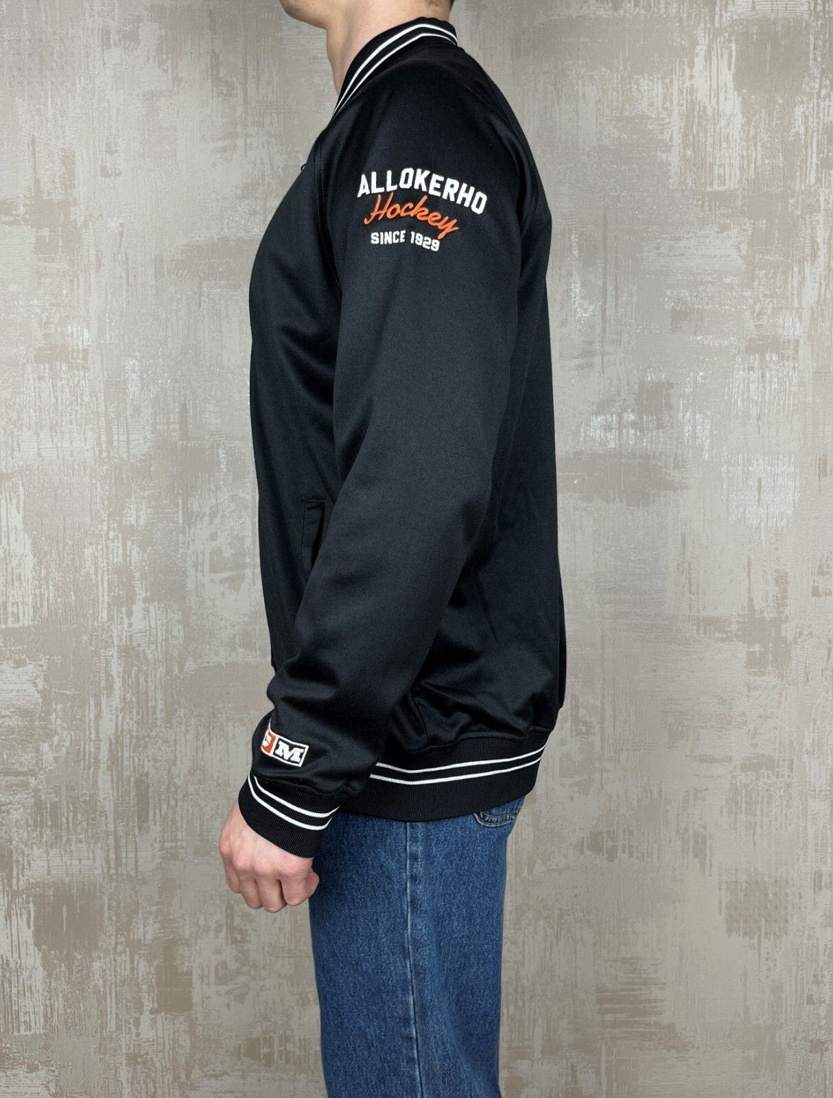 Ccm Pallokerho Hockey CCM Athletic Bomber Collar Track Jacket Size US XL / EU 56 / 4 - 8 Thumbnail
