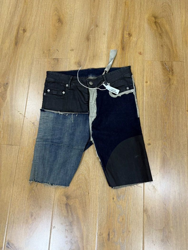 Rick Owens Rick Owens Patchwork Denim Shorts 32/1- DMC Size US 32 / EU 48 - 1 Thumbnail