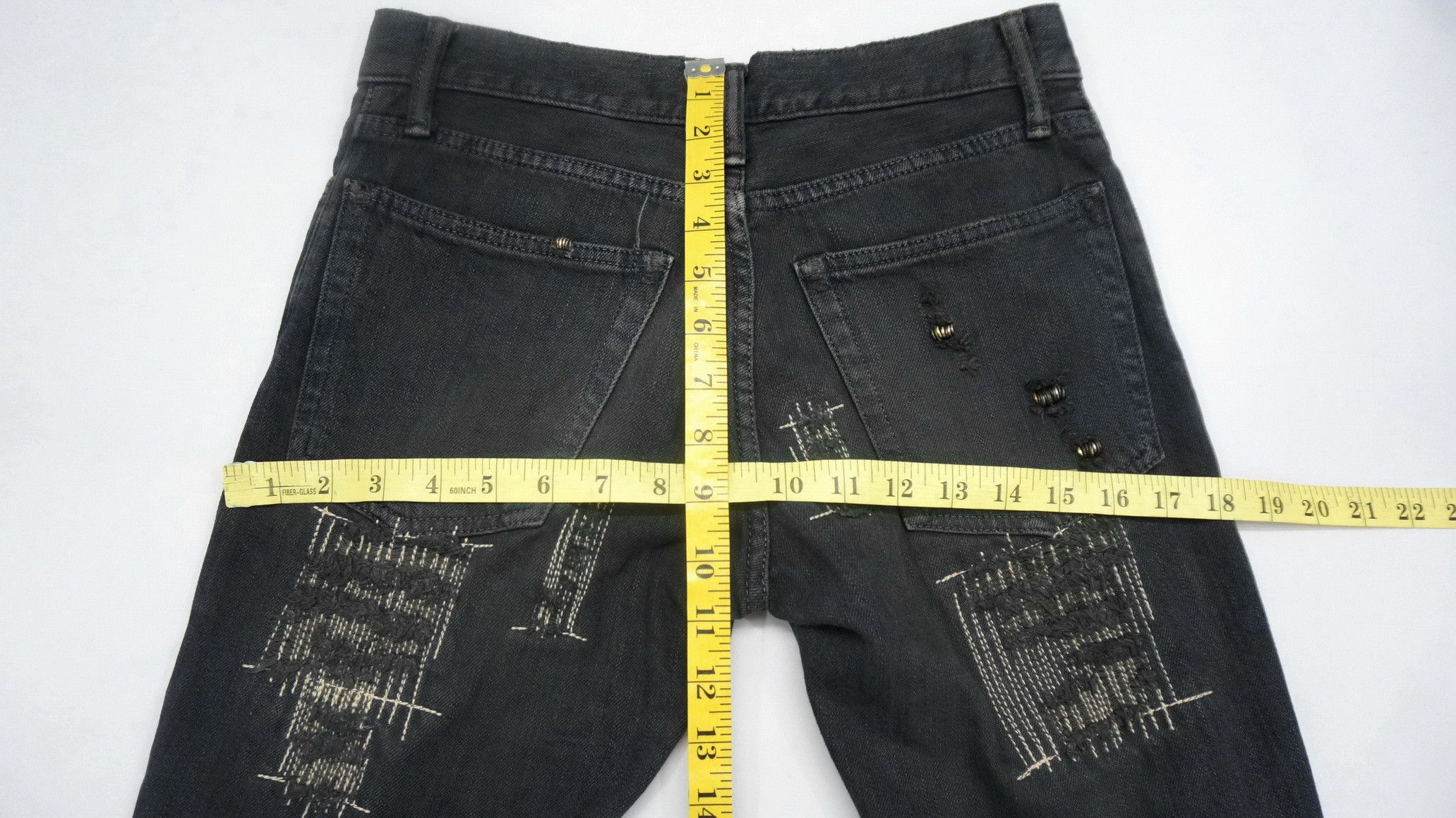 If Six Was Nine 🔥 IF SIX WAS NINE MANIAC Mud Max SBCM0305ADK Flared Jeans Size US 28 / EU 44 - 17 Thumbnail