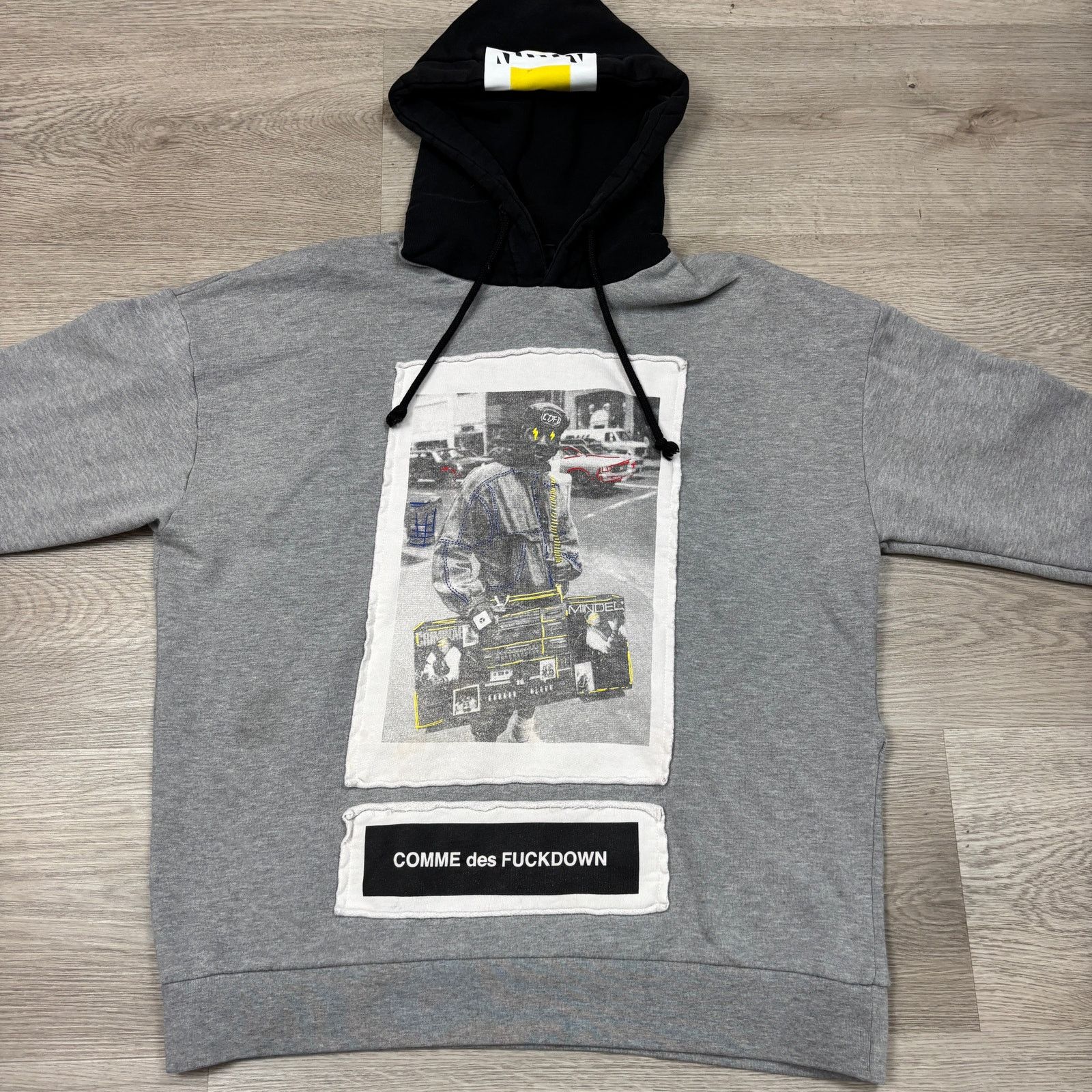 Comme Des Fuck Down Comme des F*ckdown Stereo Photo Graphic Hoodie Men's XL Size US XL / EU 56 / 4 - 2 Thumbnail
