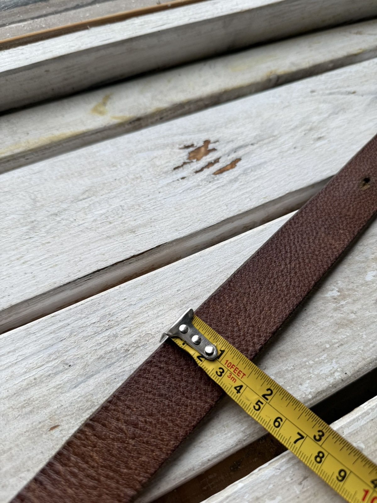 Cowboy Equipment × Vintage Y2K Vintage 90s Leather Cowboy belt Handmade USA Size ONE SIZE - 11 Thumbnail