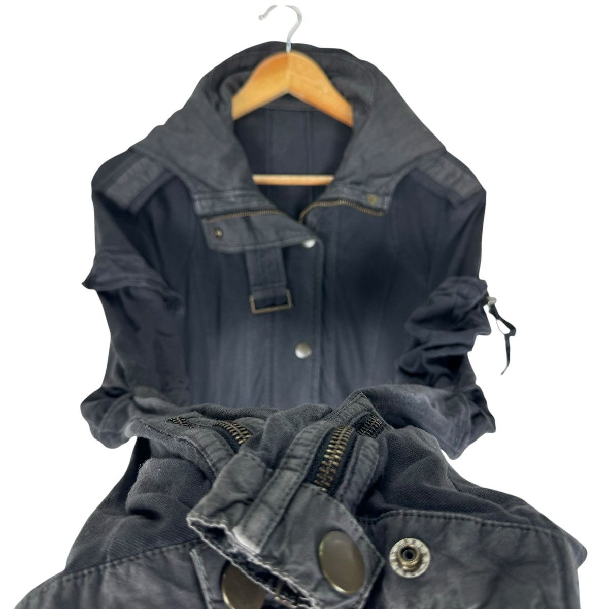 If Six Was Nine 🌟MASCULO HOODIE STRECHABLE BONDAGE JACKET Size S / US 4 / IT 40 - 5 Thumbnail