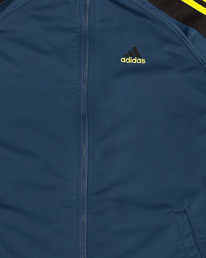 Adidas Vintage 90's Adidas Men's Navy Blue Track Jacket Size Small Size US S / EU 44-46 / 1 - 6 Thumbnail