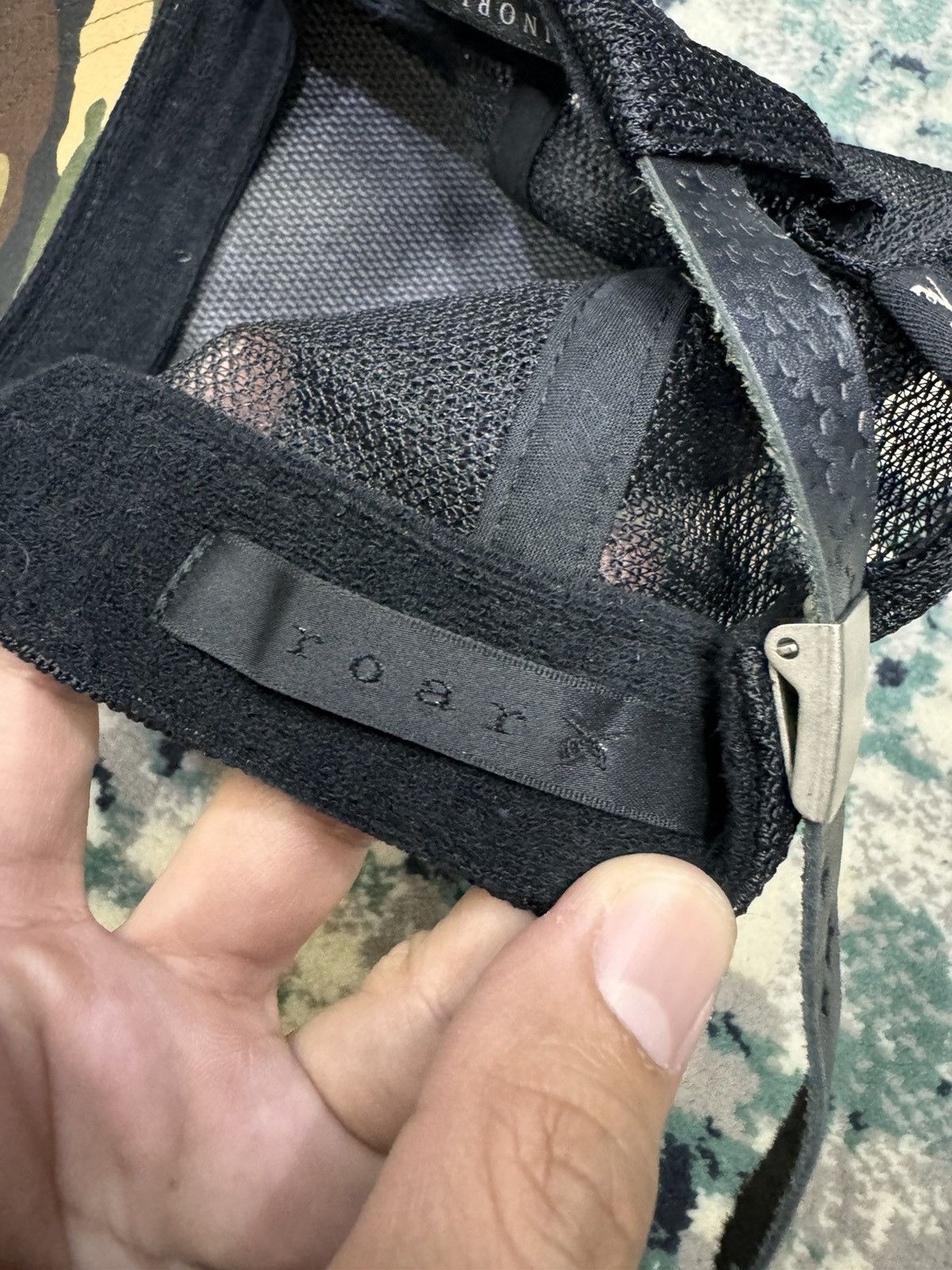 14th Addiction × Japanese Brand × KMRii YOSHINORI KOTAKE X ROAR CAMOUFLAGE TRUCKER HAT Size ONE SIZE - 8 Thumbnail