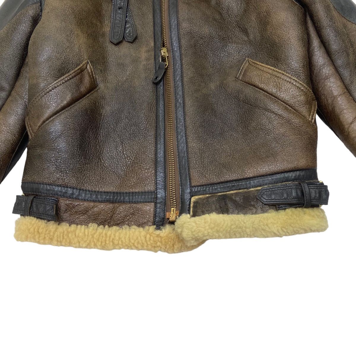 Golden Bear Vintage Golden Bear B 3 Military Sherling Sheepskin Coat Size US S / EU 44-46 / 1 - 12 Thumbnail
