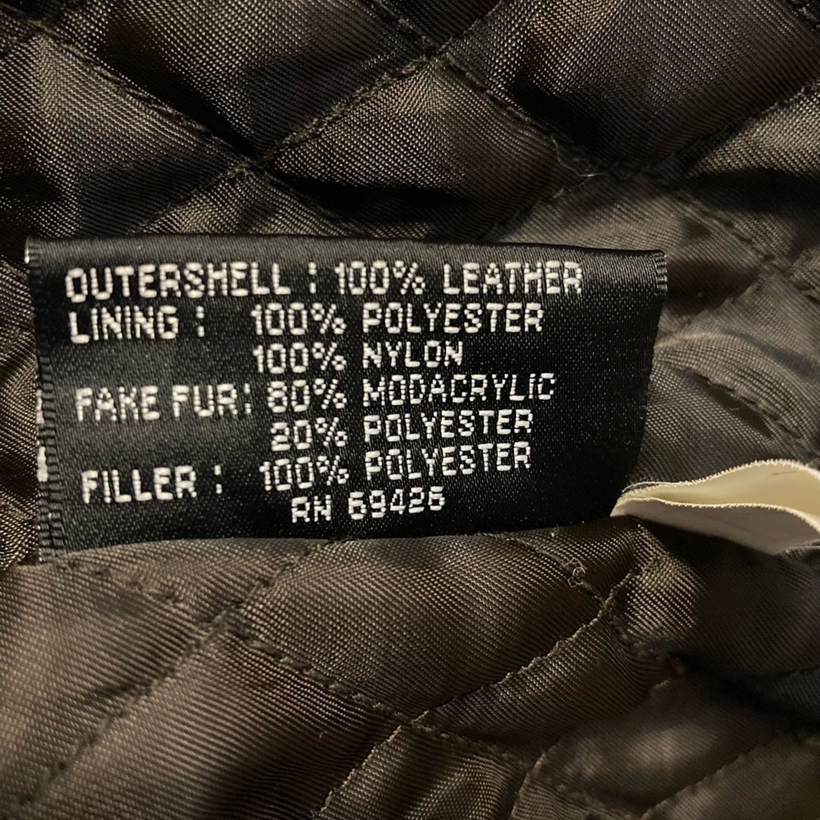 Wilsons Leather Wilson Leather Jacket Womens S Coat Lined Faux Fur Hood Boho Size S / US 4 / IT 40 - 13 Thumbnail