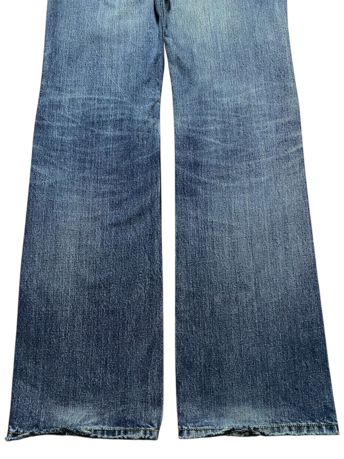 Diesel Black Gold Vintage Diesel Blue Wash Distressed Bootcut Jeans Alter Size US 30 / EU 46 - 6 Thumbnail
