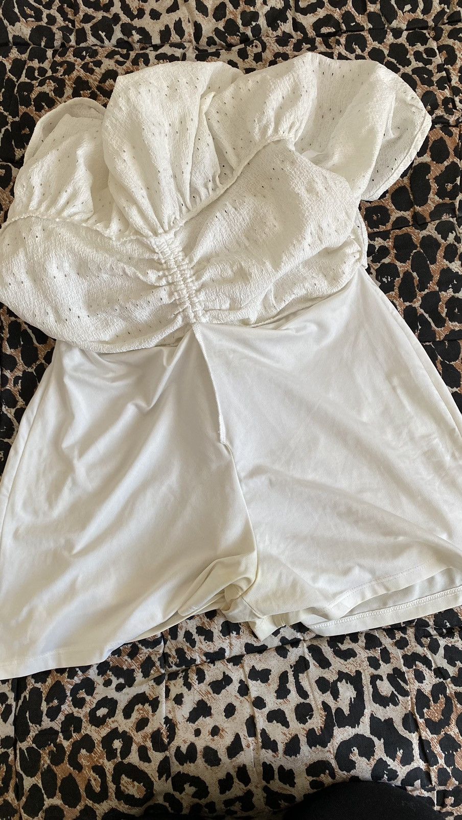 Vintage Vintage white midi shirt Size 27" / US 4 / IT 40 - 6 Thumbnail