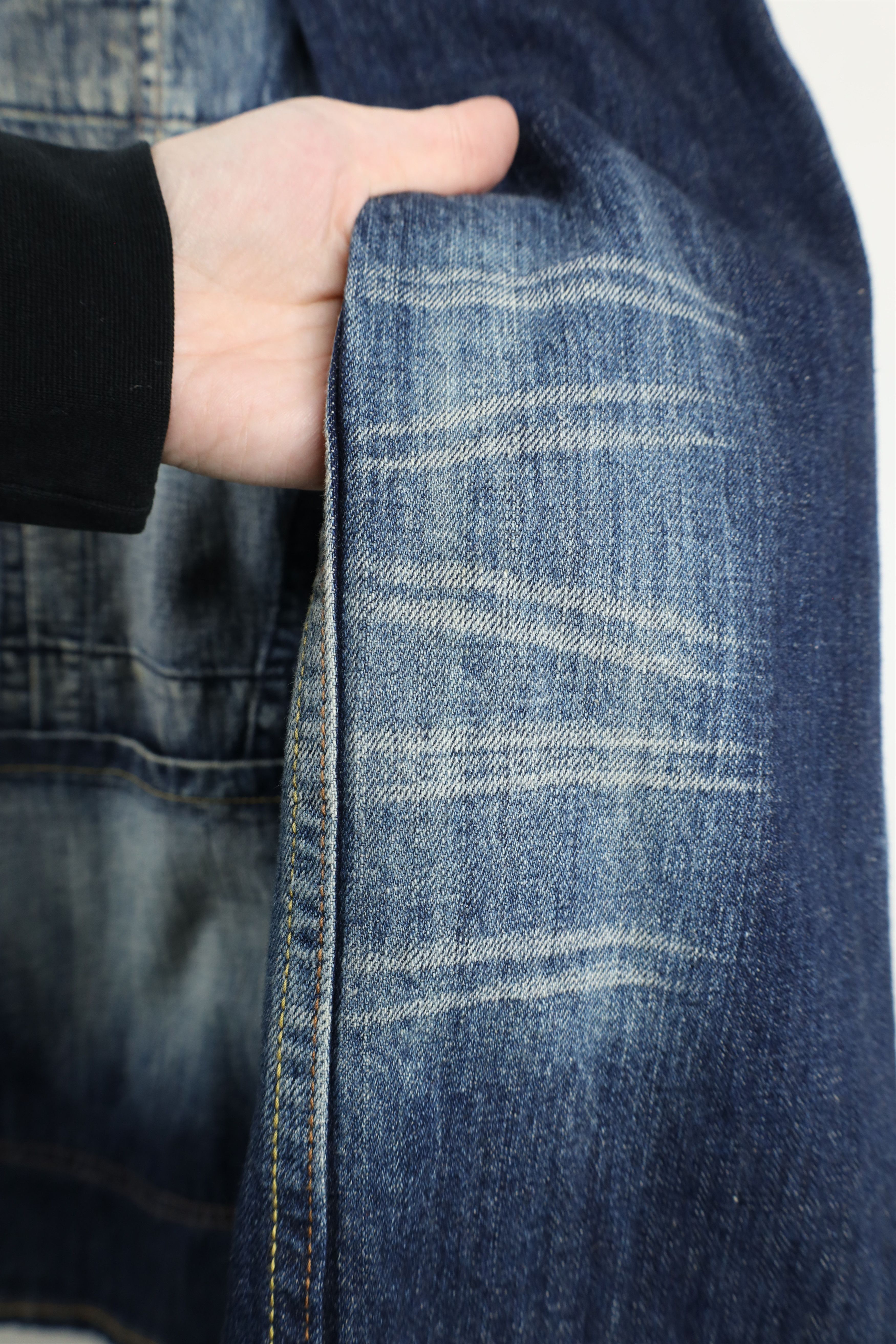 Vintage Vintage 90s Y2K Streetwear Denim Jean Blazer Jacket Blue Size US XXL / EU 58 / 5 - 5 Thumbnail