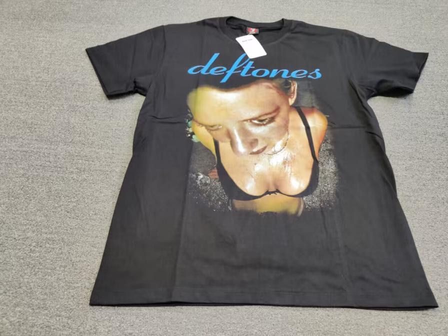 Deftones Around the Fur Album Cover T-shirt Large Size