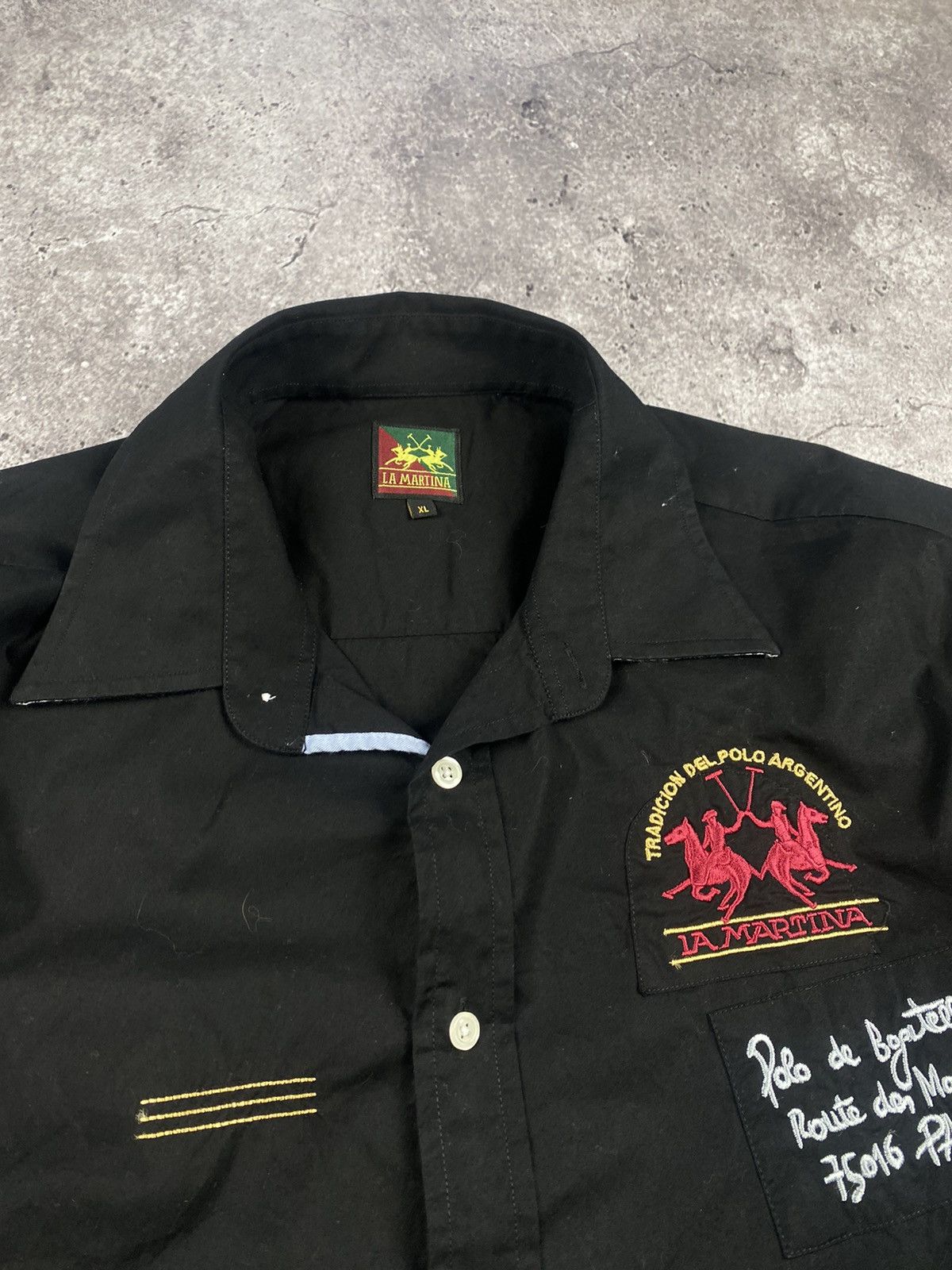La Martina × Polo Ralph Lauren × Rugby Ralph Lauren La Martina Argentina Polo De Paris Rugby Long Sleeve Shirt Size US XL / EU 56 / 4 - 5 Thumbnail