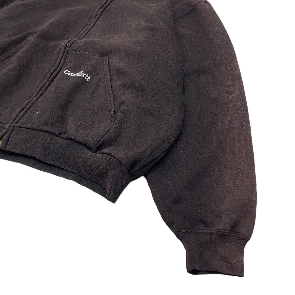Carhartt 💥Faded Vintage Carhartt Hoodie Sweatshirt Pullover Jacket Size US XL / EU 56 / 4 - 5 Thumbnail