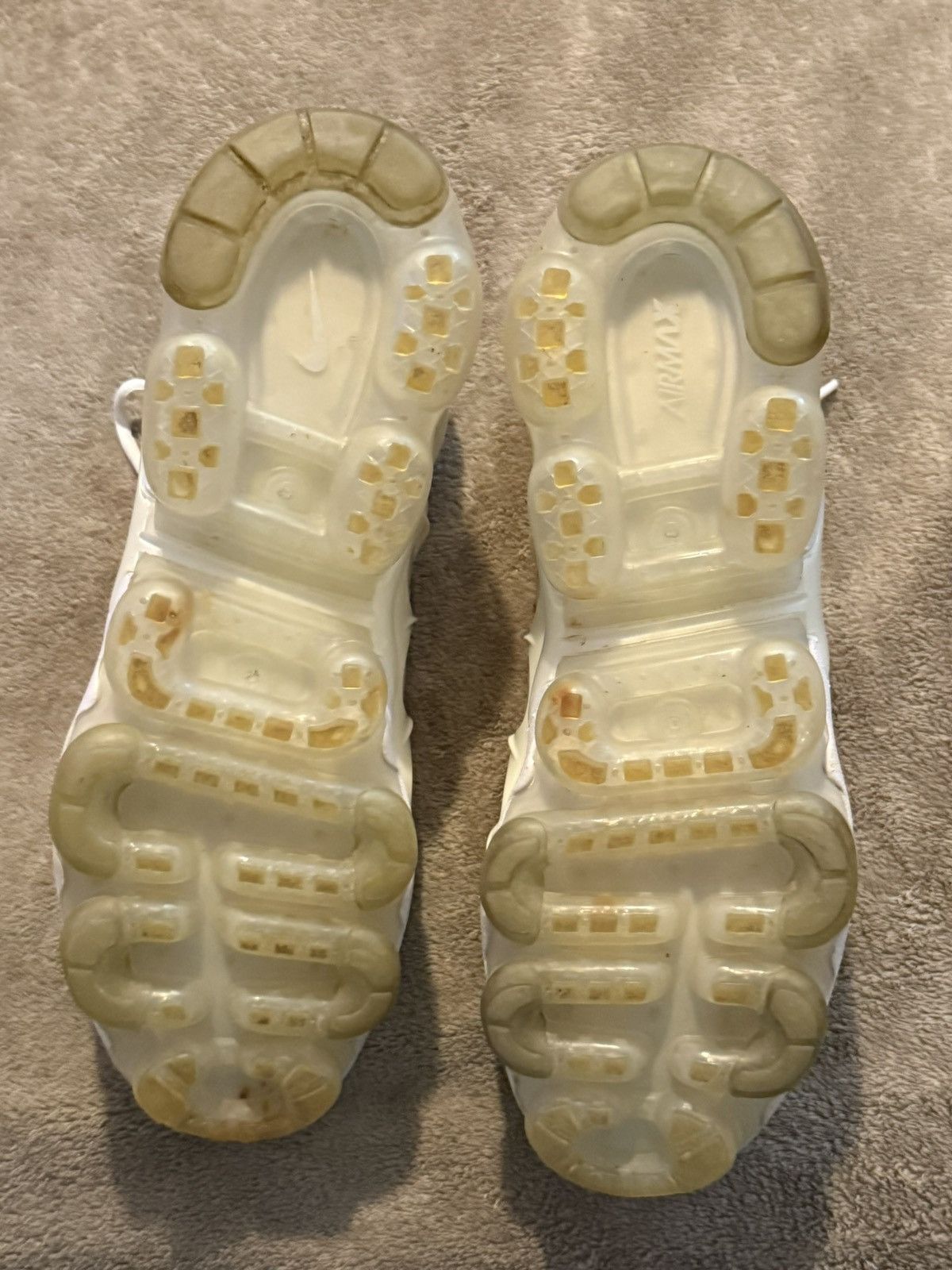 Nike Nike Air Vapormax Plus White Platinum Size US 10.5 / EU 43-44 - 4 Thumbnail