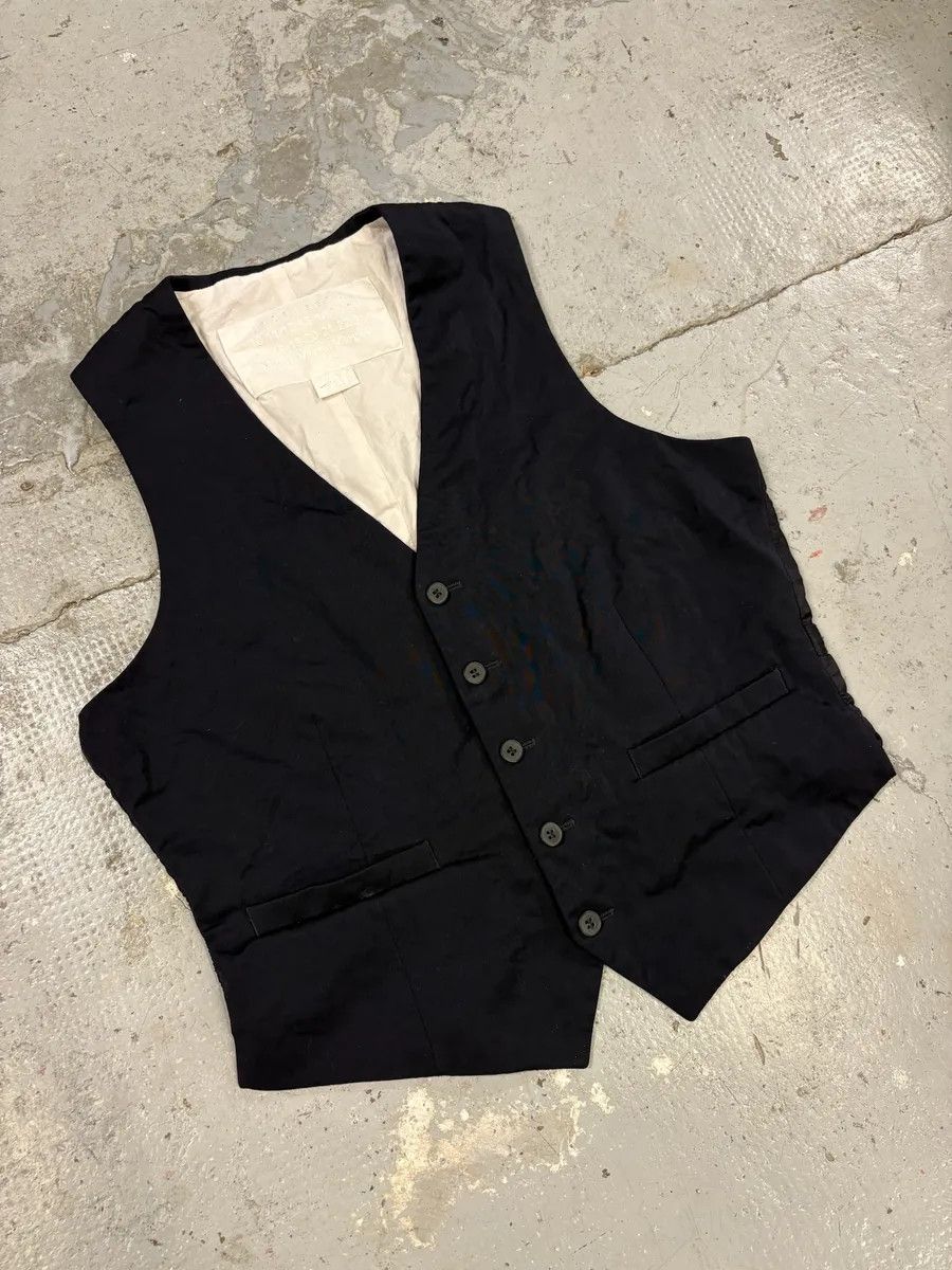 Maison Margiela Maison Margiela H&M Navy Waistcoat Vest Size US S / EU 44-46 / 1 - 10 Thumbnail
