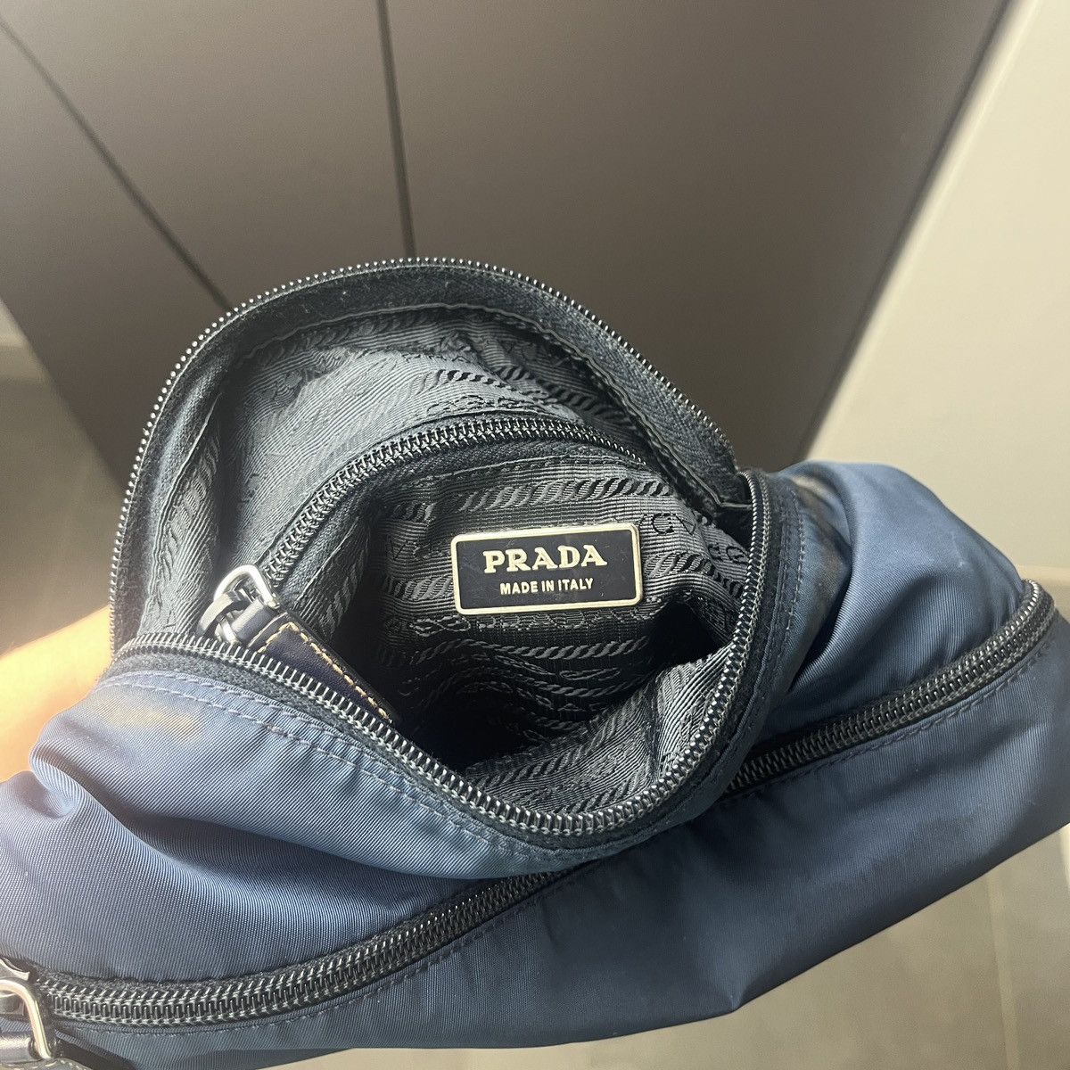 Prada Prada Nylon Messenger Bag - Shoulder Bag Size ONE SIZE - 5 Thumbnail