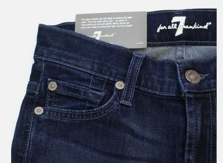 7 For All Mankind New 7 For All Mankind High Waisted Super Skinny Jeans Size 24" / US 00 / IT 34 - 7 Thumbnail