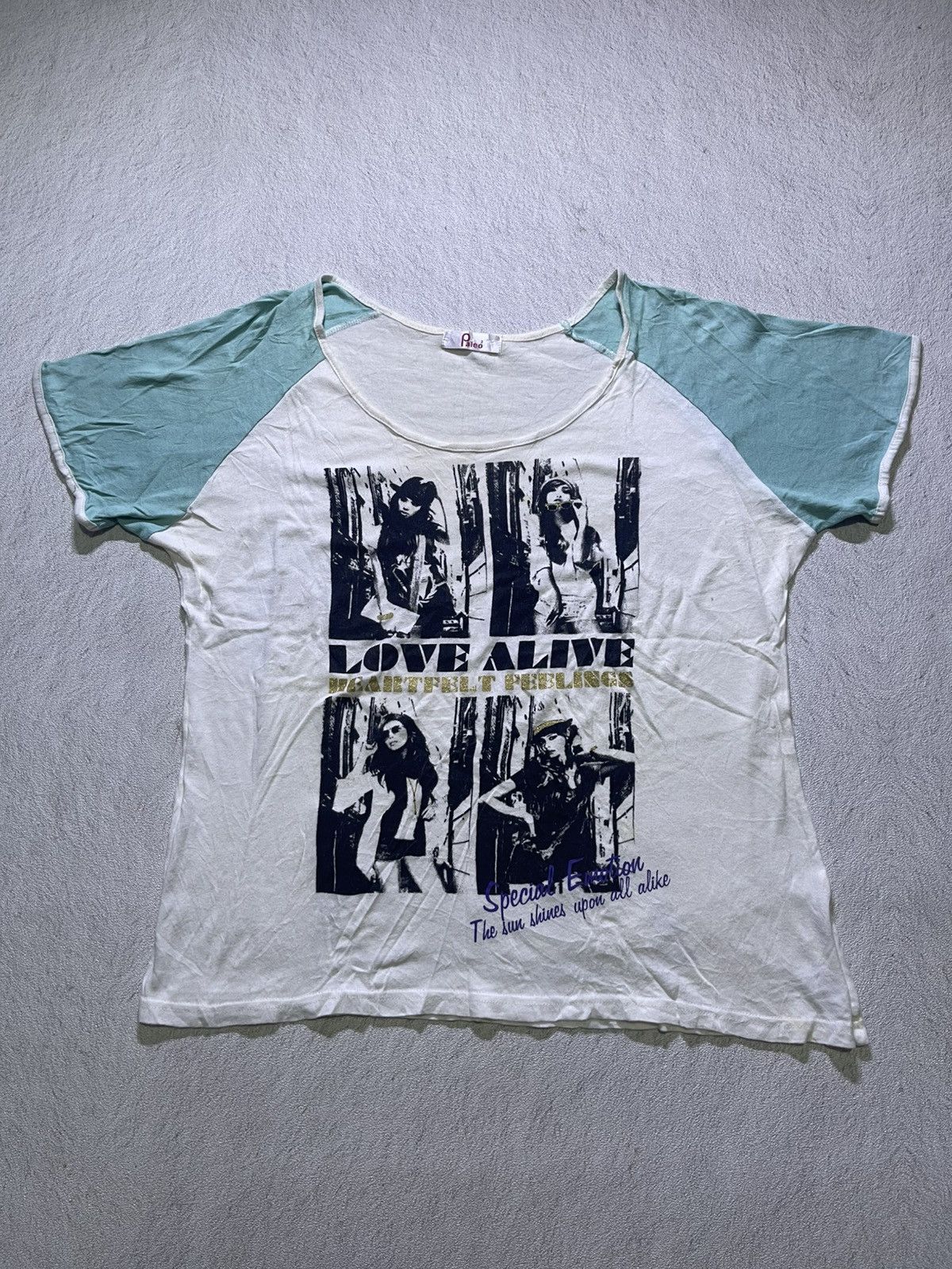 Japanese Brand Y2K PALEO short sleeve tshirt Size L / US 10 / IT 46 - 1 Thumbnail