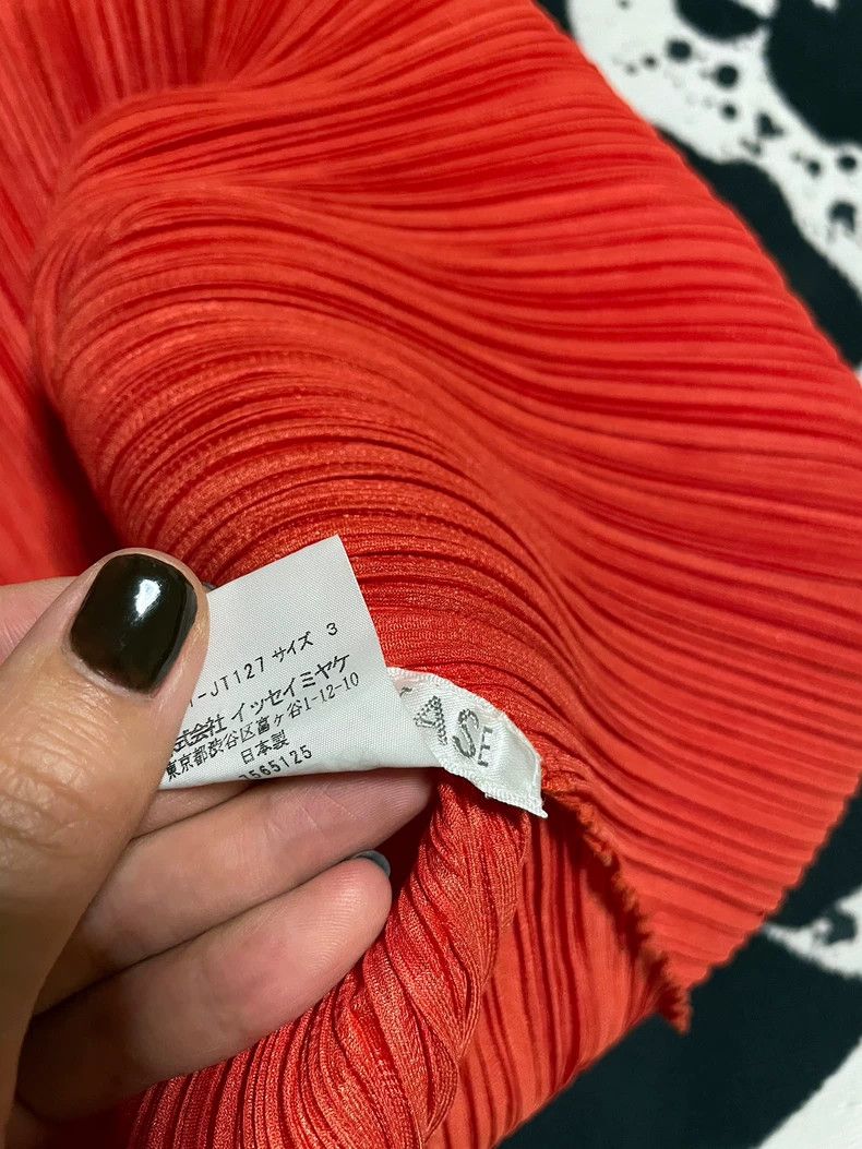 Issey Miyake Issey Miyake size:3 Orange-red dress Size XS / US 0-2 / IT 36-38 - 5 Thumbnail