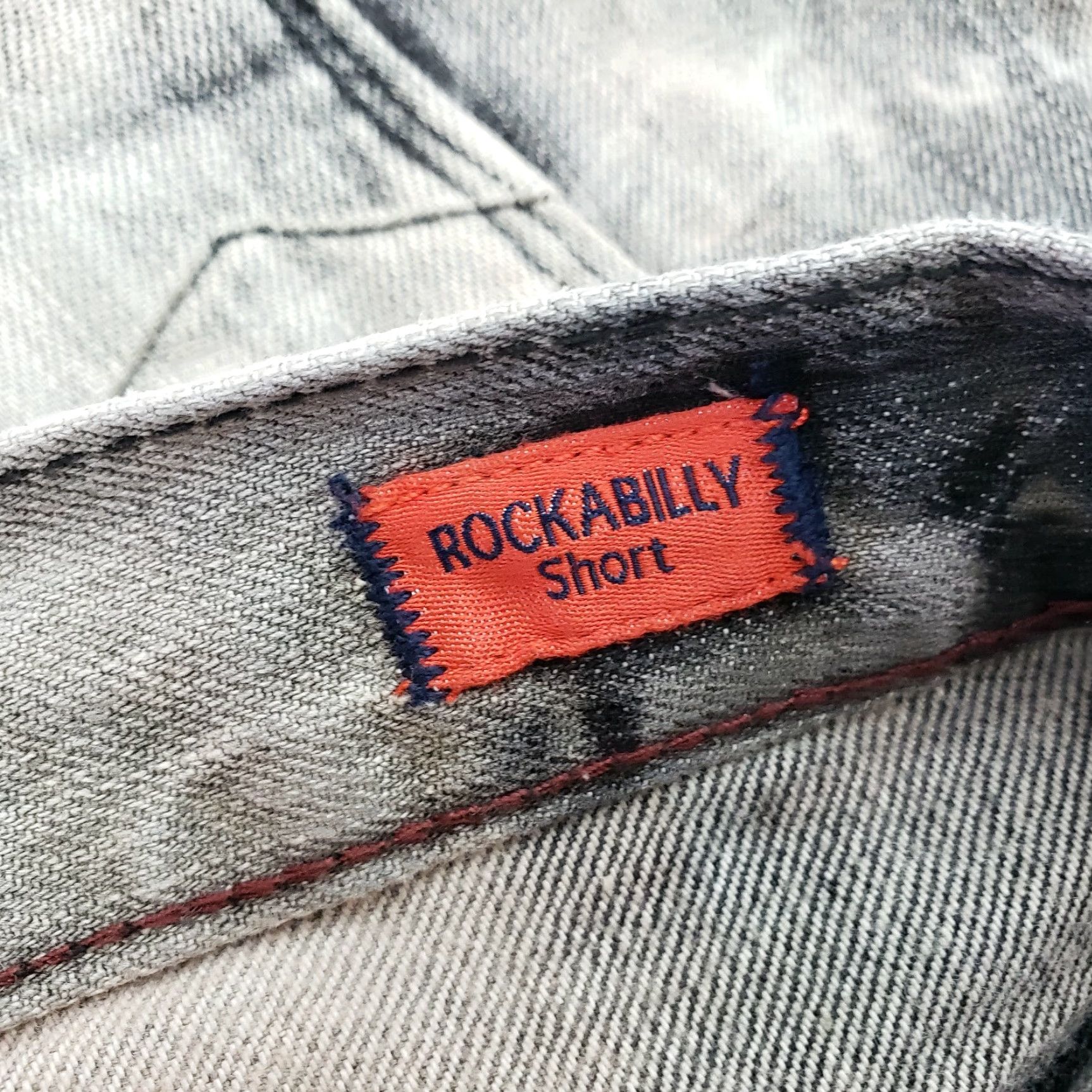 Cult Of Individuality Cult of Individuality Womens Rockabilly Shorts Sz 25 Pink Gray Distressed Size 42" / US 20 - 3 Thumbnail