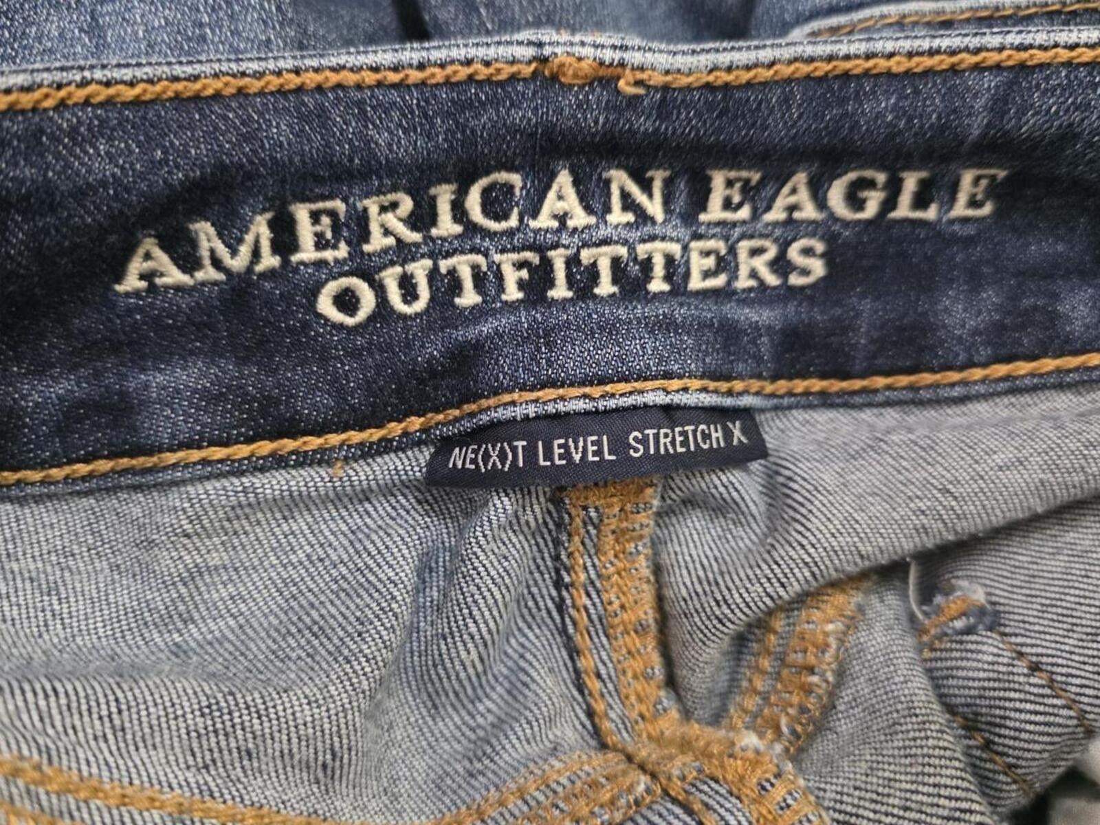 American Eagle Outfitters American Eagle Next Level Stretch Artist Crop Capri Jeans 00 Size 24" / US 00 / IT 34 - 4 Thumbnail