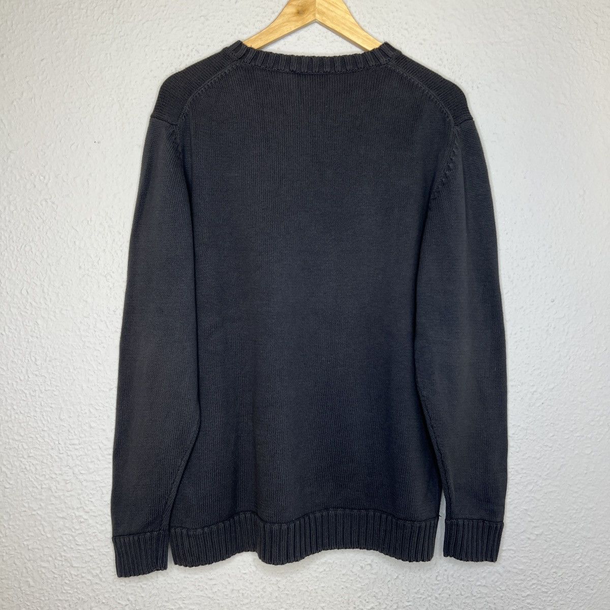 Yves Saint Laurent Yves Saint Laurent Knitwear Sweater Big Logo Spellout YSL Size US L / EU 52-54 / 3 - 7 Thumbnail