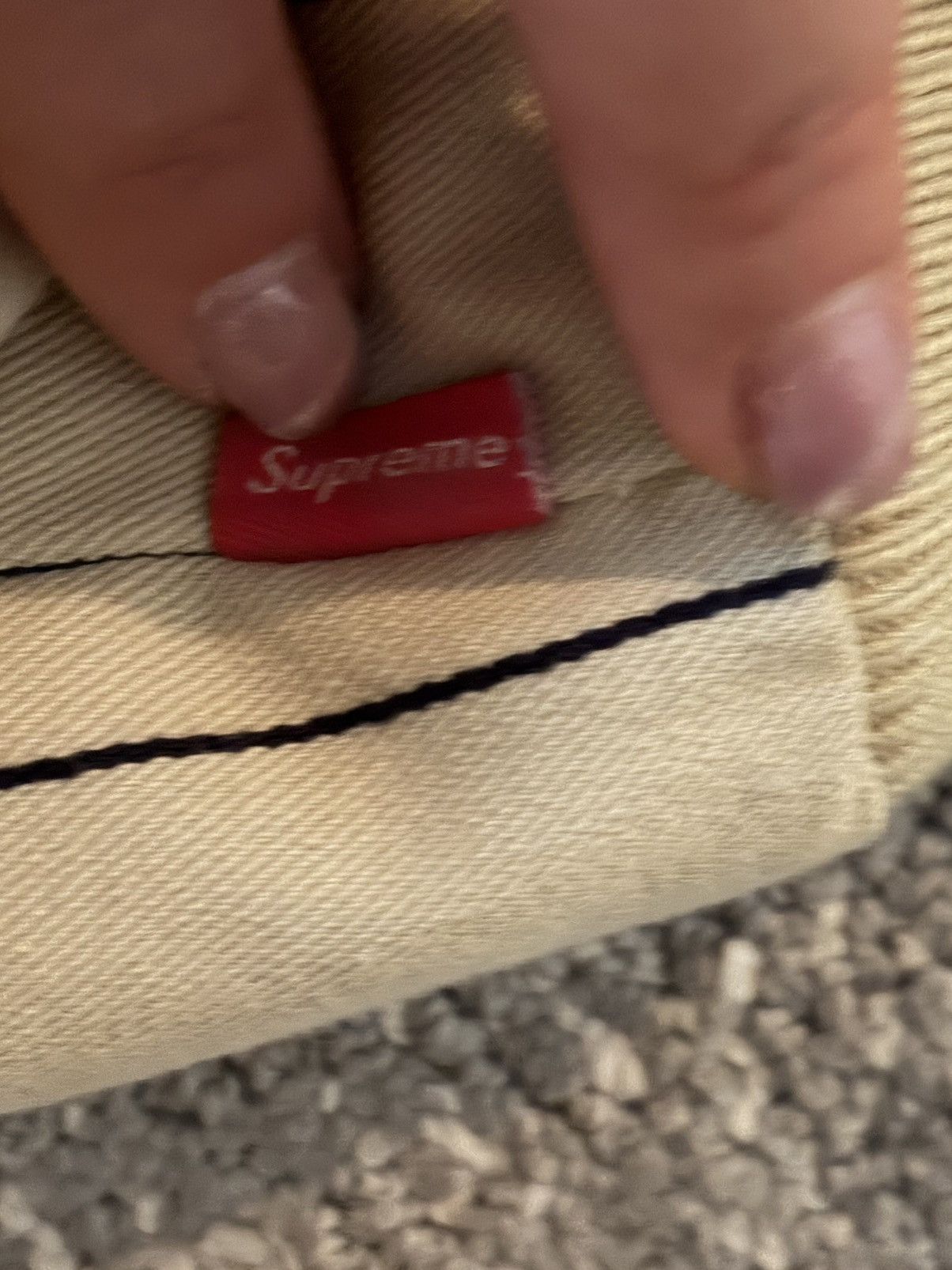 Supreme Supreme Varsity Pinstripe Jacket SS19 tan size Small S Size US S / EU 44-46 / 1 - 6 Thumbnail