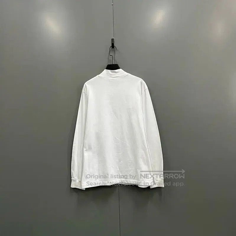 Dior Dior White Cotton Long Sleeve T-Shirt . Size US XL / EU 56 / 4 - 3 Thumbnail
