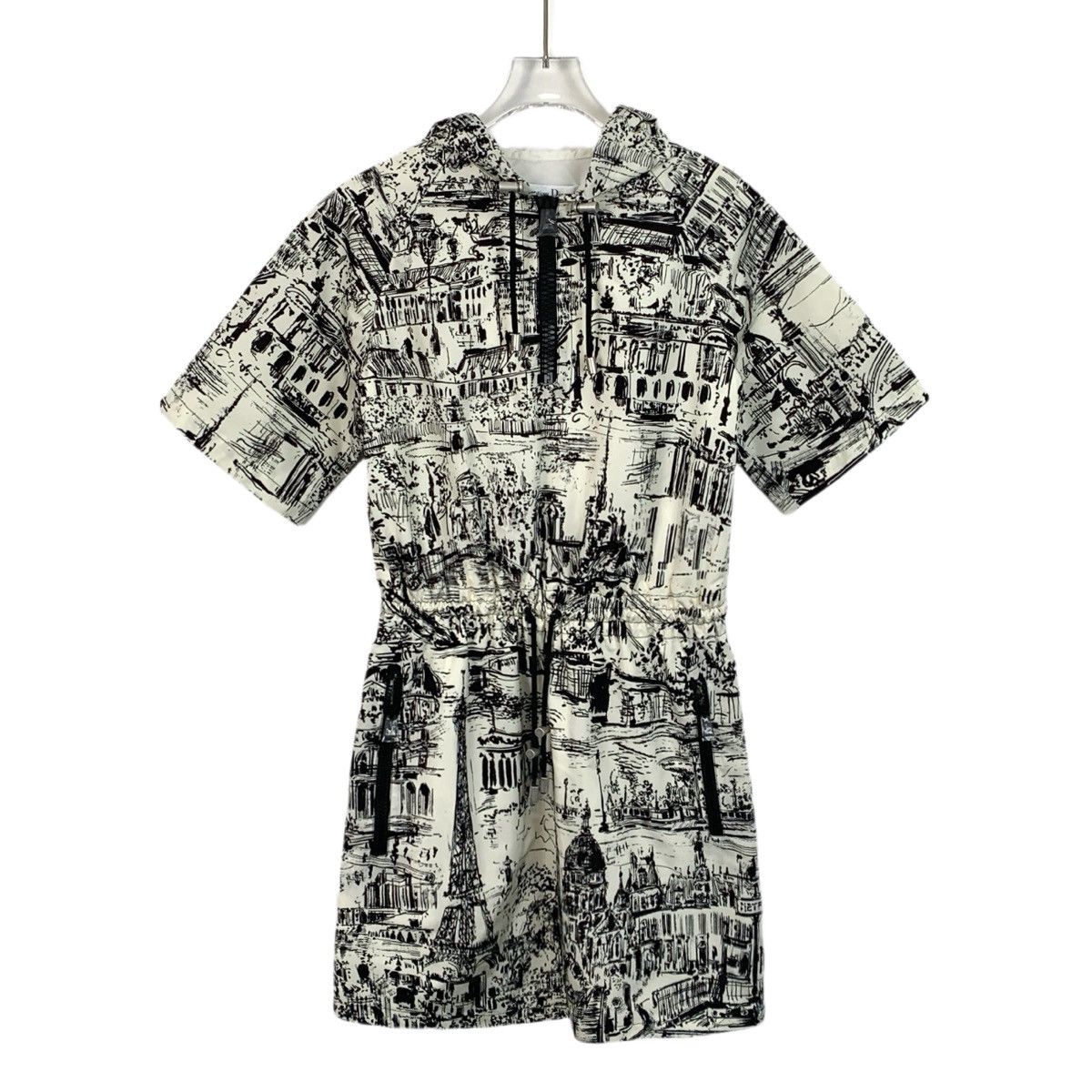 Dior Christian Dior Half-zip Short Sleeve Dress K26WX Size XXS / US 00 / IT 34 - 1 Thumbnail