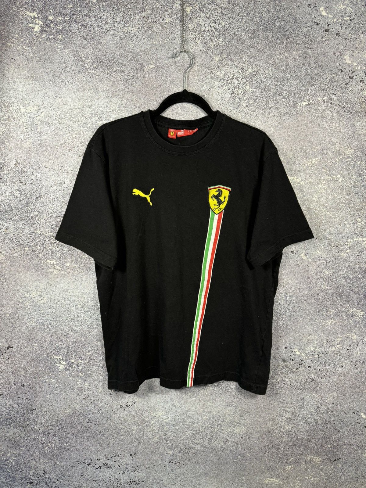 Ferrari × Puma × Vintage Vintage Puma Ferrari Formula 1 Team T-Shirt Men’s Large Size US L / EU 52-54 / 3 - 1 Thumbnail