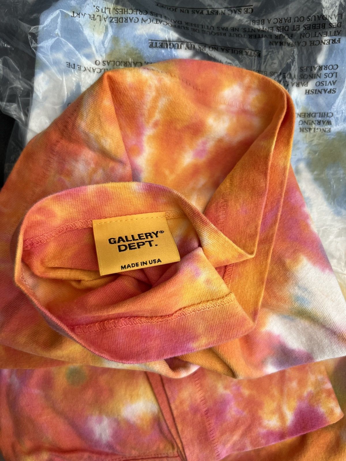 Gallery Dept. Gallery Dept. Eye Tie Dye Short Sleeve Tee Shirt Size US M / EU 48-50 / 2 - 4 Thumbnail