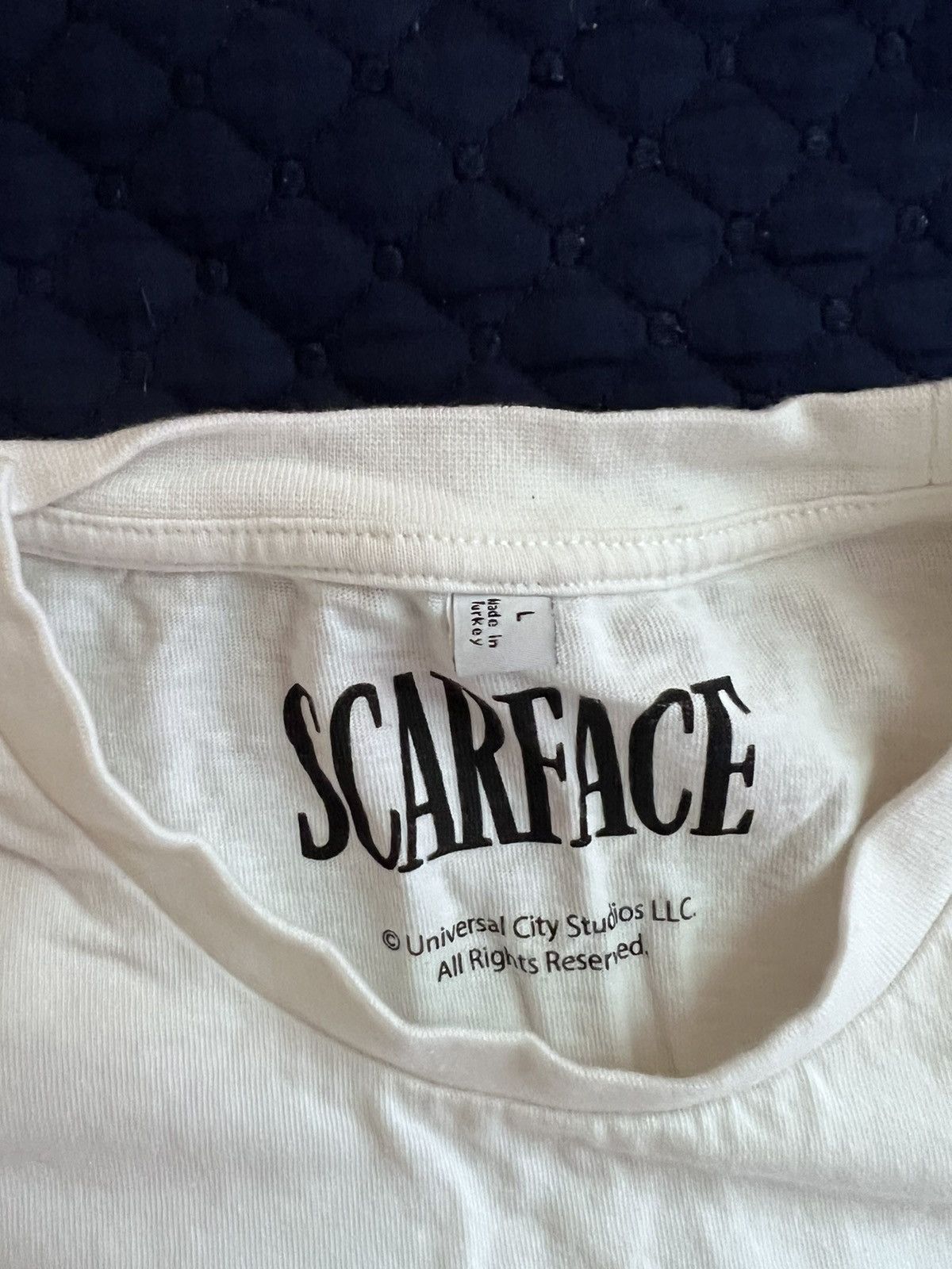 Universal Studios Universal Studios Scarface White T-Shirt Size US L / EU 52-54 / 3 - 2 Thumbnail