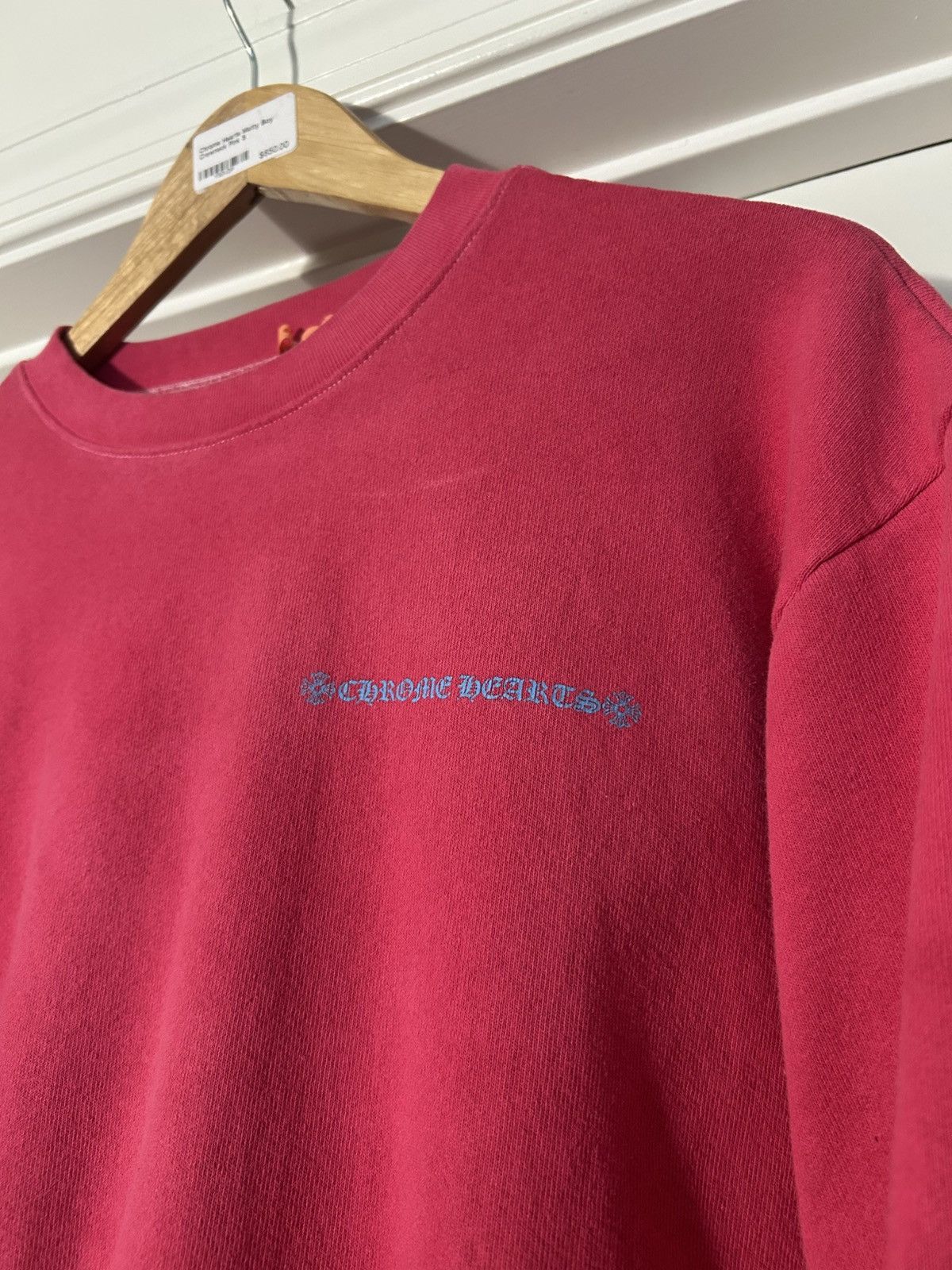 Chrome Hearts Chrome hearts matty boy retro cycle sweatshirt crewneck pink Size US S / EU 44-46 / 1 - 2 Thumbnail