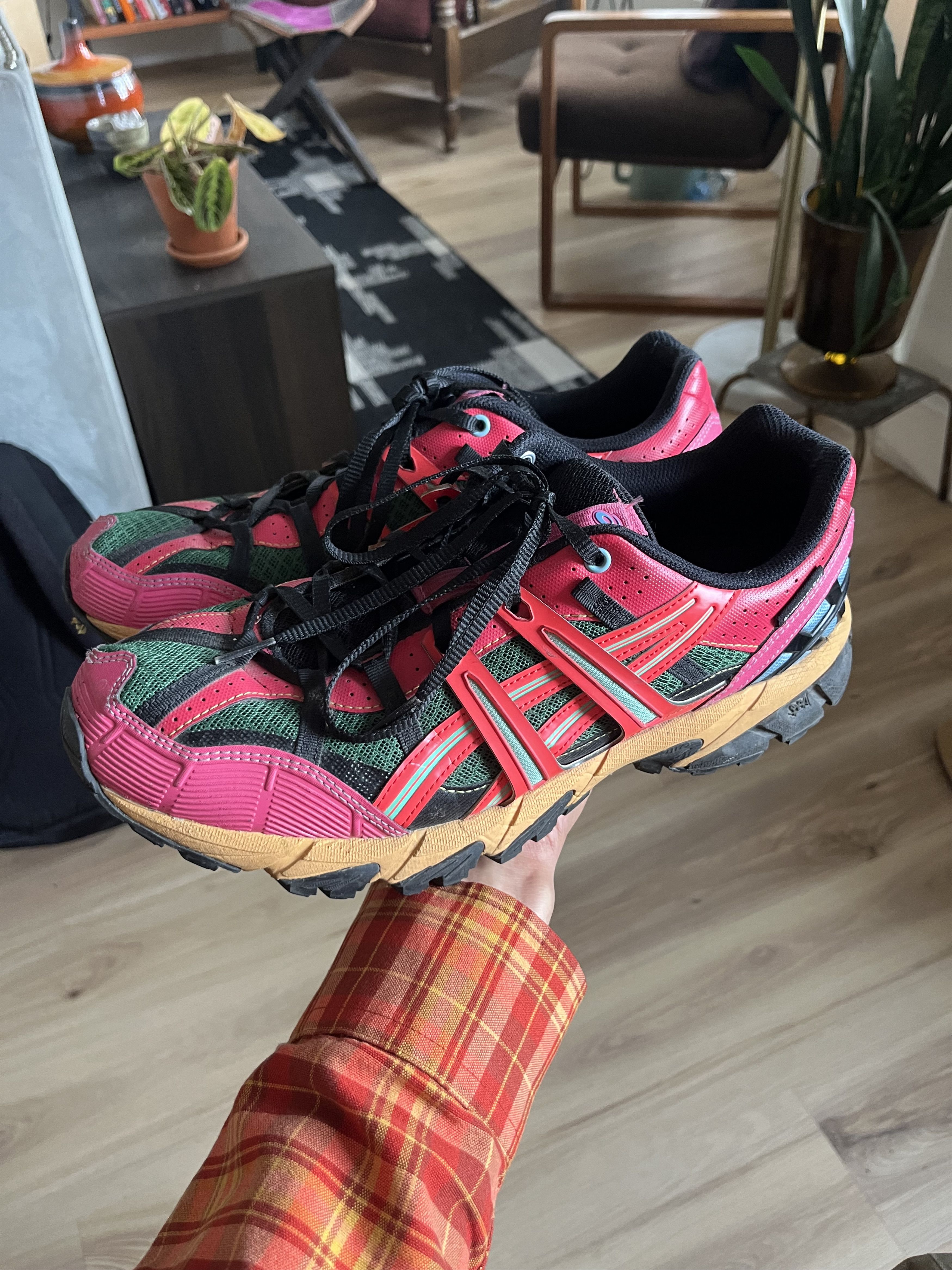 Andersson Bell ASICS Gel-Sonoma 15-50 Andersson Bell Bright Rose Evergreen Size US 12 / EU 45 - 1 Thumbnail