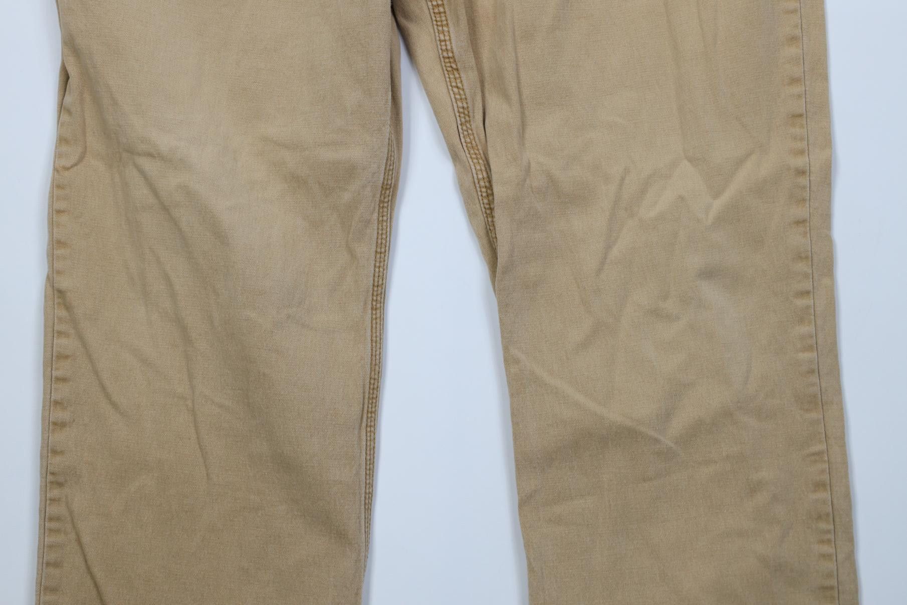 Carhartt Vintage Y2K Carhartt Fit Canvas Wide Leg Dungaree Pants Size US 42 / EU 58 - 3 Thumbnail